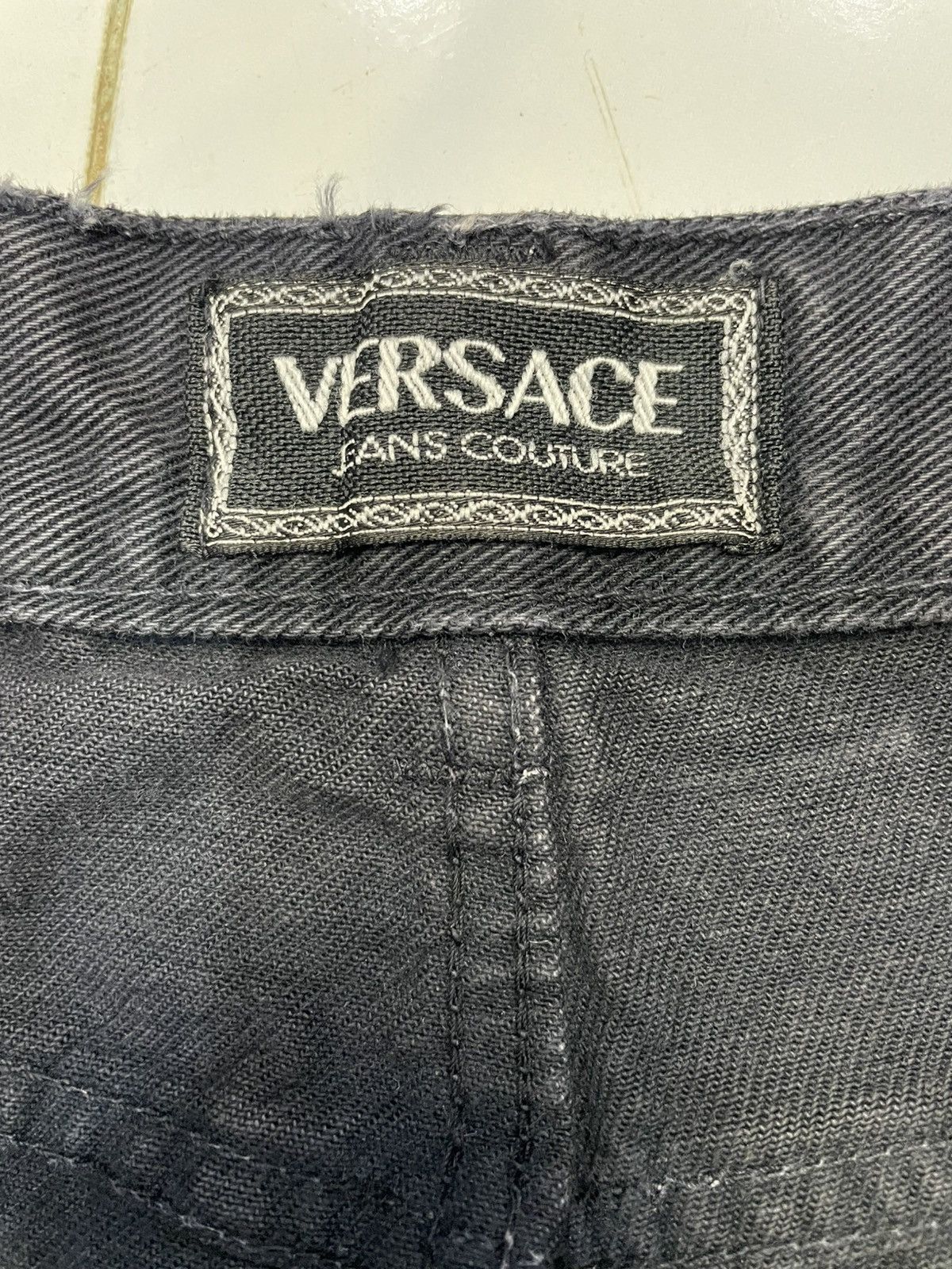 Versace Jeans Couture Vintage Luxury Denim Versace Jeans Couture Faded Pants Size US 30 / EU 46 - 7 Thumbnail