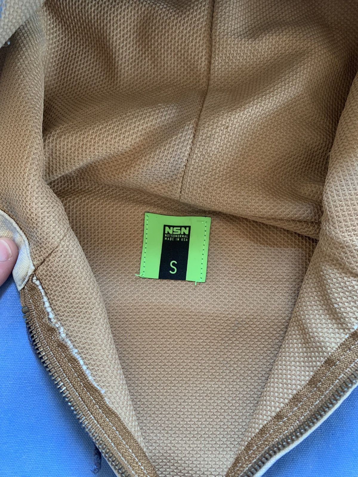 NOTSONORMAL Notsonormal Blue Zip Up jacket Size US S / EU 44-46 / 1 - 4 Thumbnail