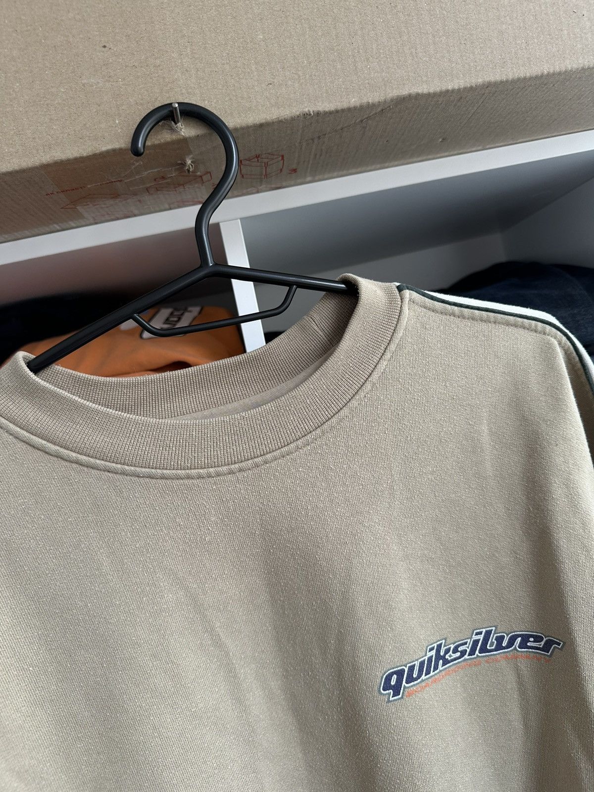 Quiksilver 🔥VINTAGE QUIKSILVER SURF STYLE BIG LOGO CREWNECK🔥 Size US L / EU 52-54 / 3 - 8 Thumbnail