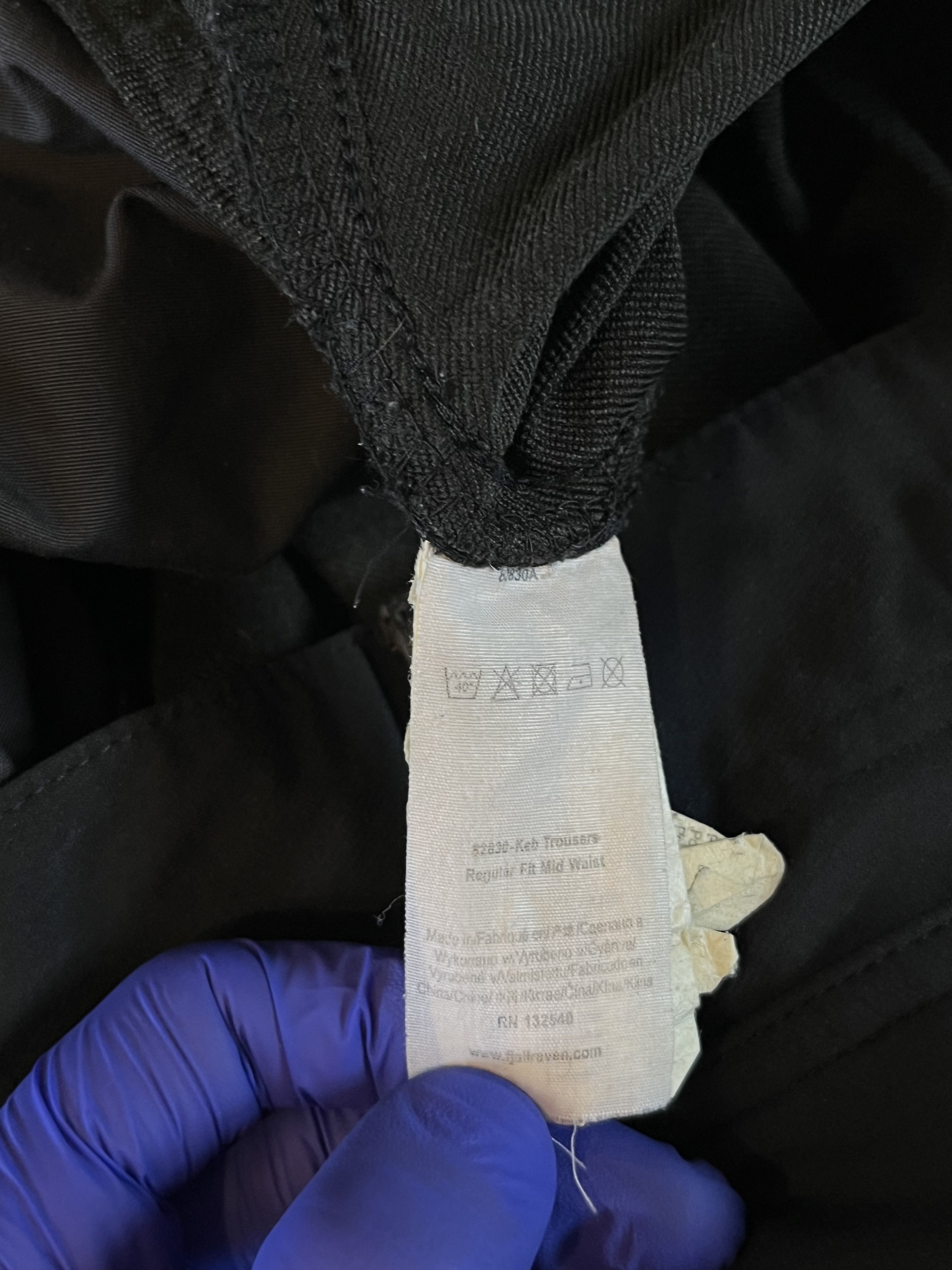 Fjallraven Fjallraven Keb Trousers Regular Fit Mid Waist G1000 Pants Size US 30 / EU 46 - 11 Thumbnail