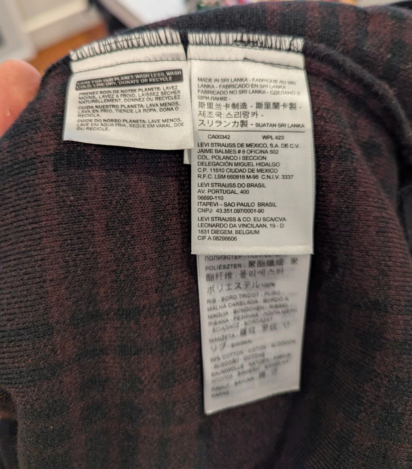 Levi's LEVIS X JUSTIN TIMBERLAKE FRESH LEAVES SWEATER HOODIE Size US M / EU 48-50 / 2 - 6 Thumbnail