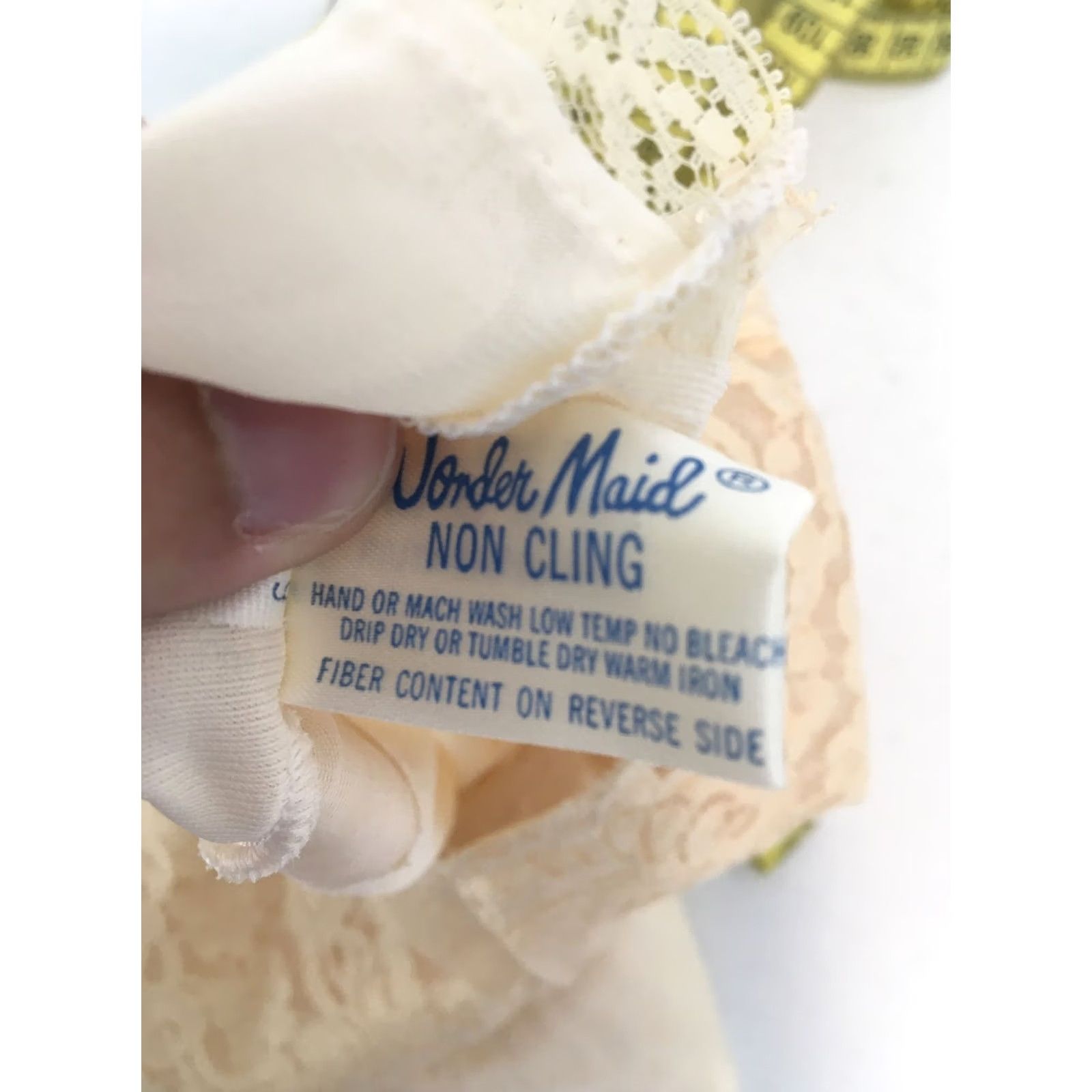 Vintage VINTAGE WONDER MAID Slip Dress Shirt Lace Ivory 1960s S Womens Size S / US 4 / IT 40 - 7 Thumbnail