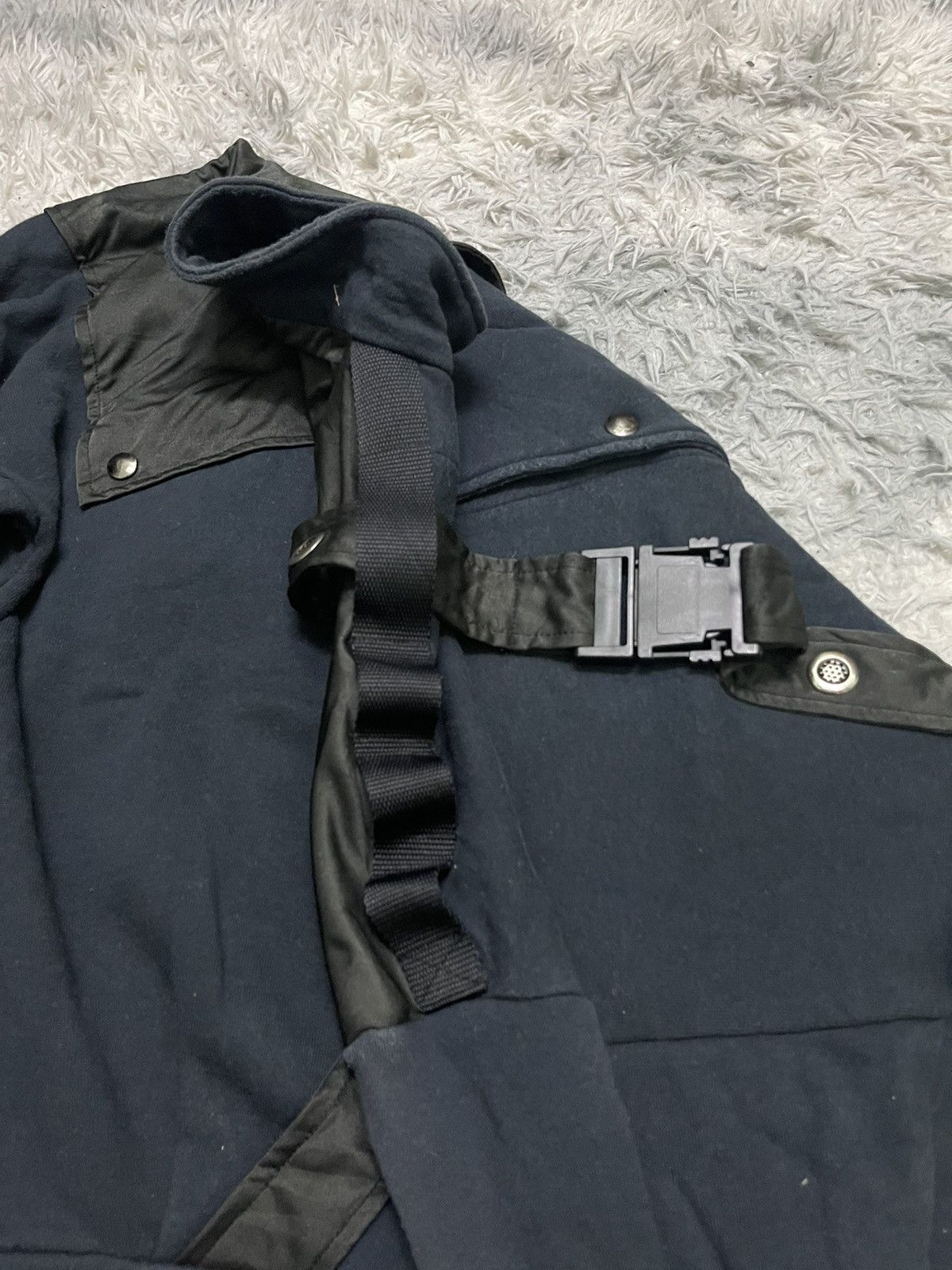 Kansai Yamamoto 90s KANSAI YAMAMOTO BONDAGE BOMBER JACKET COTTON Size US M / EU 48-50 / 2 - 13 Thumbnail