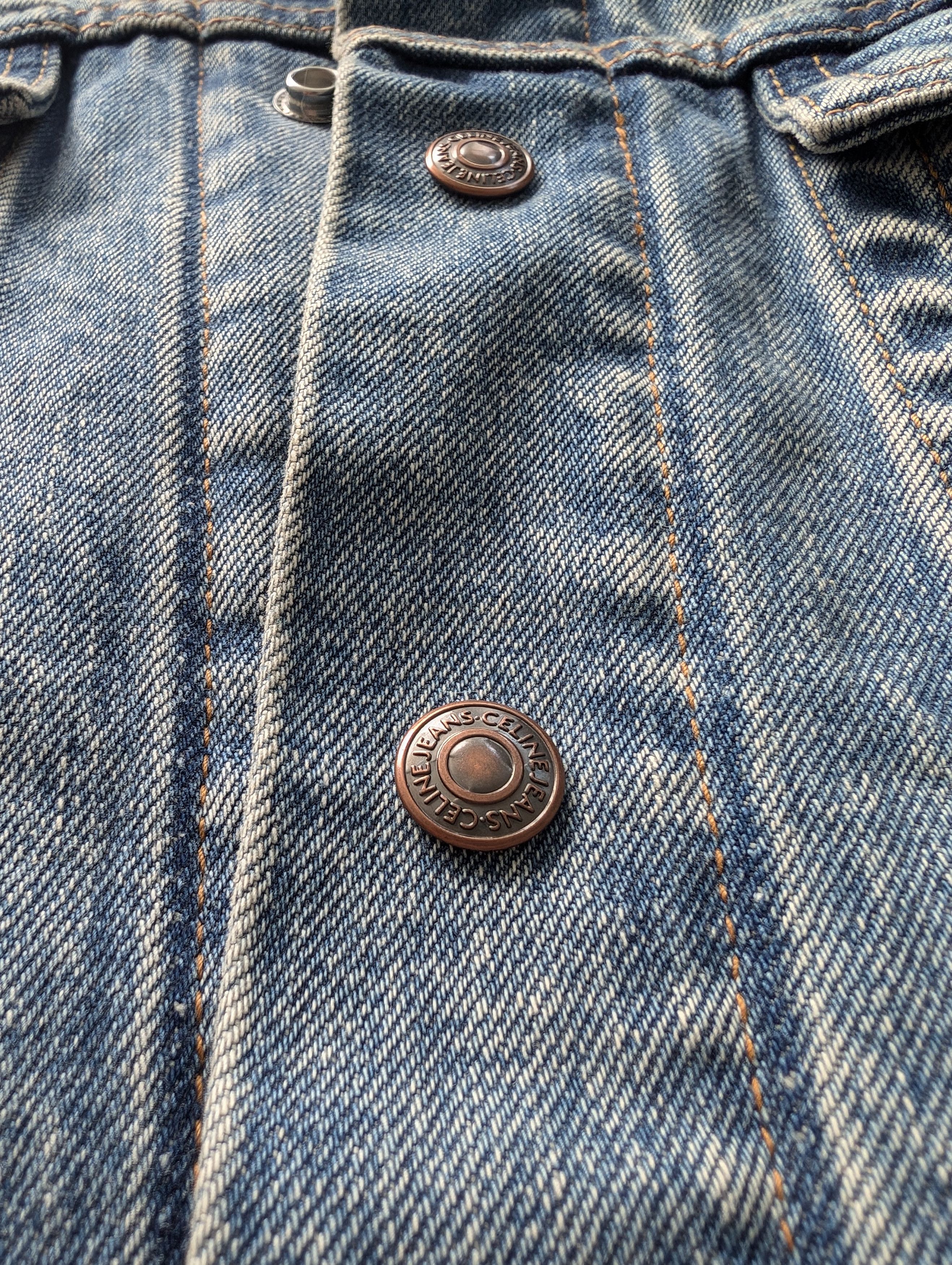 Celine × Hedi Slimane Celine Sherpa Denim Jacket Men's Size Small Size US S / EU 44-46 / 1 - 5 Thumbnail