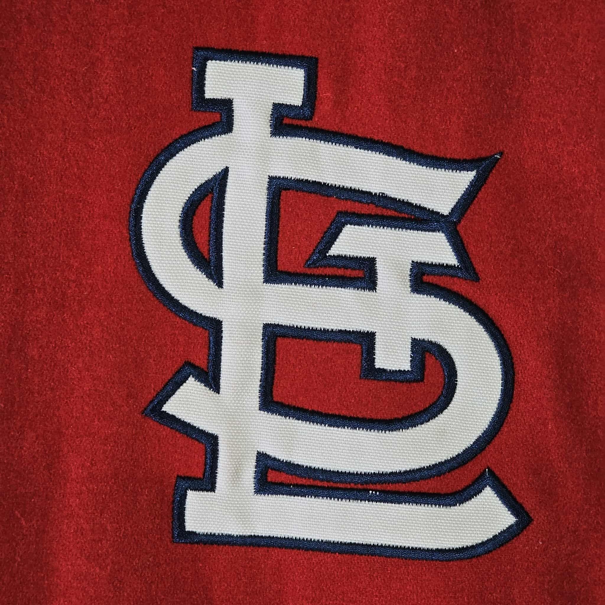 MLB St Louis Cardinals Vintage Jeff Hamilton Reversible Bomber Size US XXL / EU 58 / 5 - 5 Thumbnail
