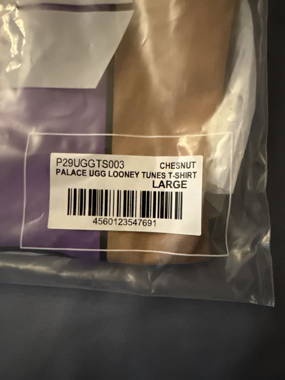 Palace × Ugg Looney Tunes T-shirt Cestnut Size US L / EU 52-54 / 3 - 3 Thumbnail