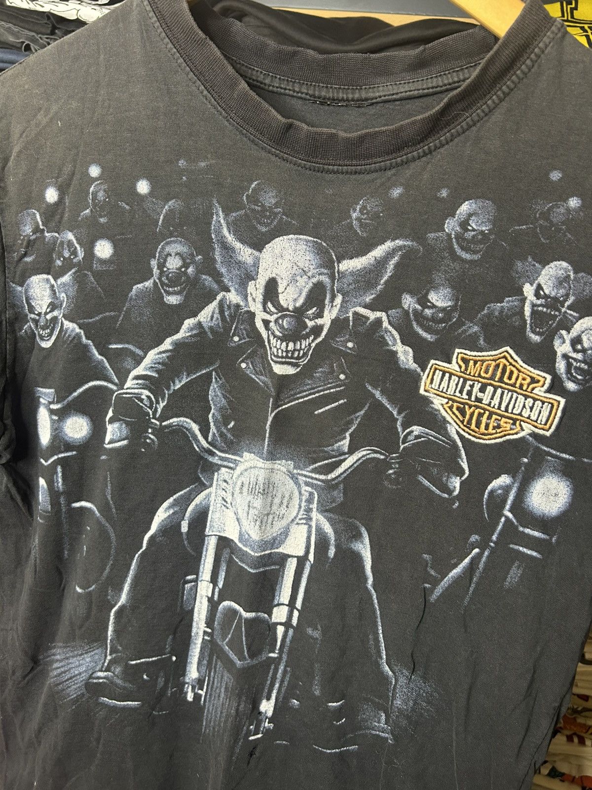 Vintage Vintage Harley-Davidson Evil Clown Biker T-Shirt L Size US L / EU 52-54 / 3 - 2 Thumbnail