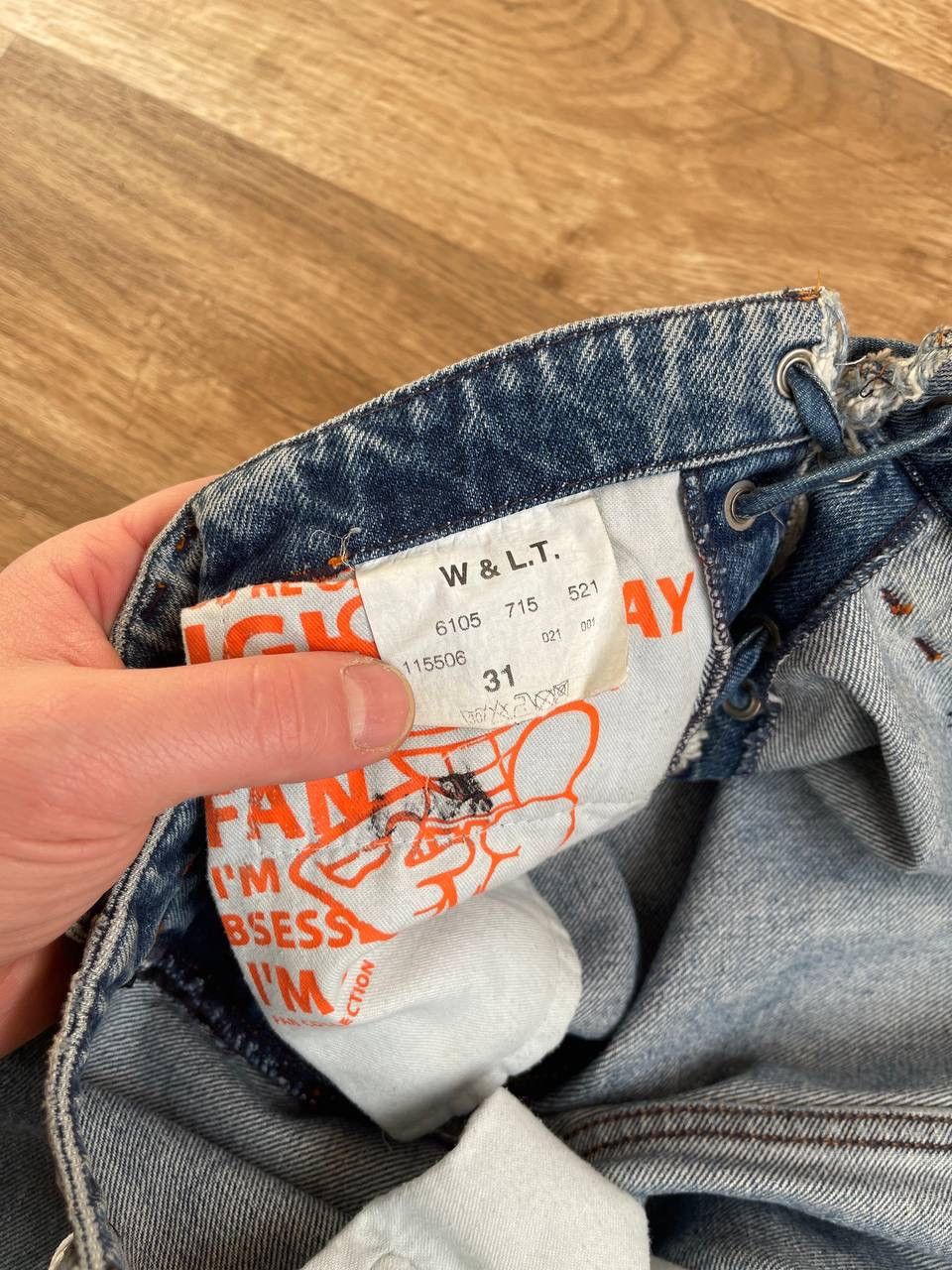 W&LT × Walter Van Beirendonck Walter Van Beirendonck jeans Size 31" - 12 Thumbnail