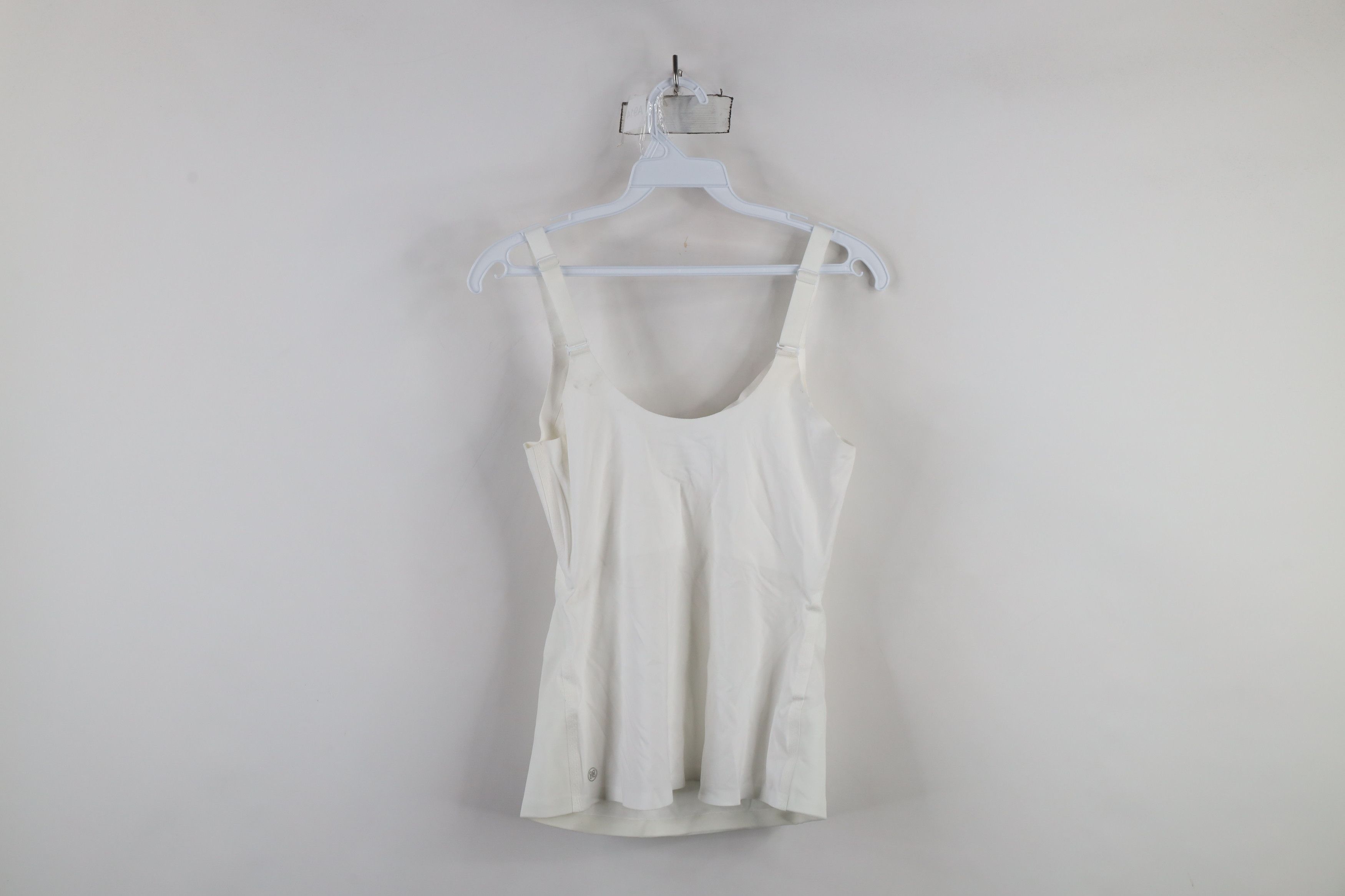 Vintage New with Defects Honeylove LiftWear Tank Top Shirt White Size L / US 10 / IT 46 - 12 Thumbnail