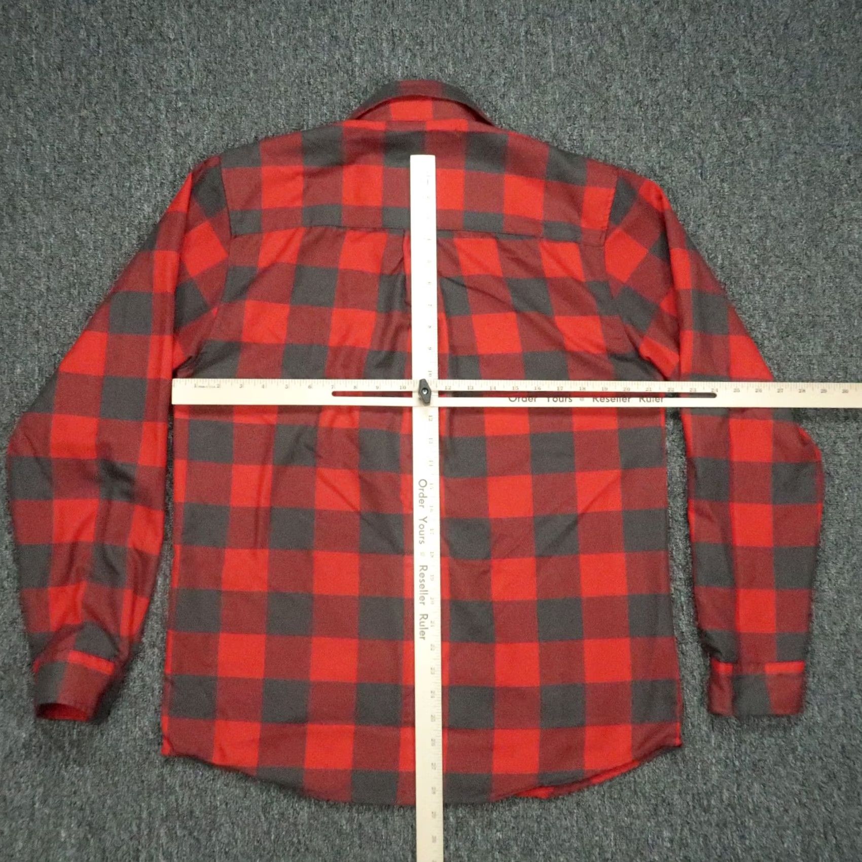 Vintage Dixxon Flannel Shirt Mens M Red Buffalo Plaid Long Sleeve Button-Up Pockets Casual Travel Vintage: No? Size US M / EU 48-50 / 2 - 6 Thumbnail