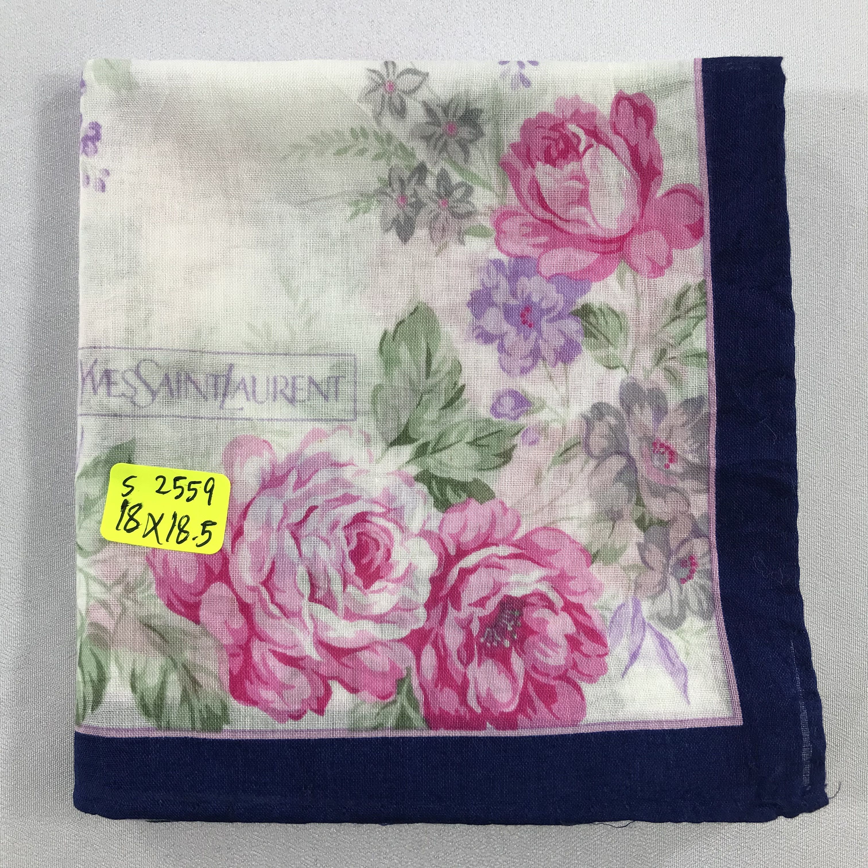 Vintage × Yves Saint Laurent Yves Saint Laurent Bandana / Handkerchief/Neckerchief -S2559 Size ONE SIZE - 5 Thumbnail