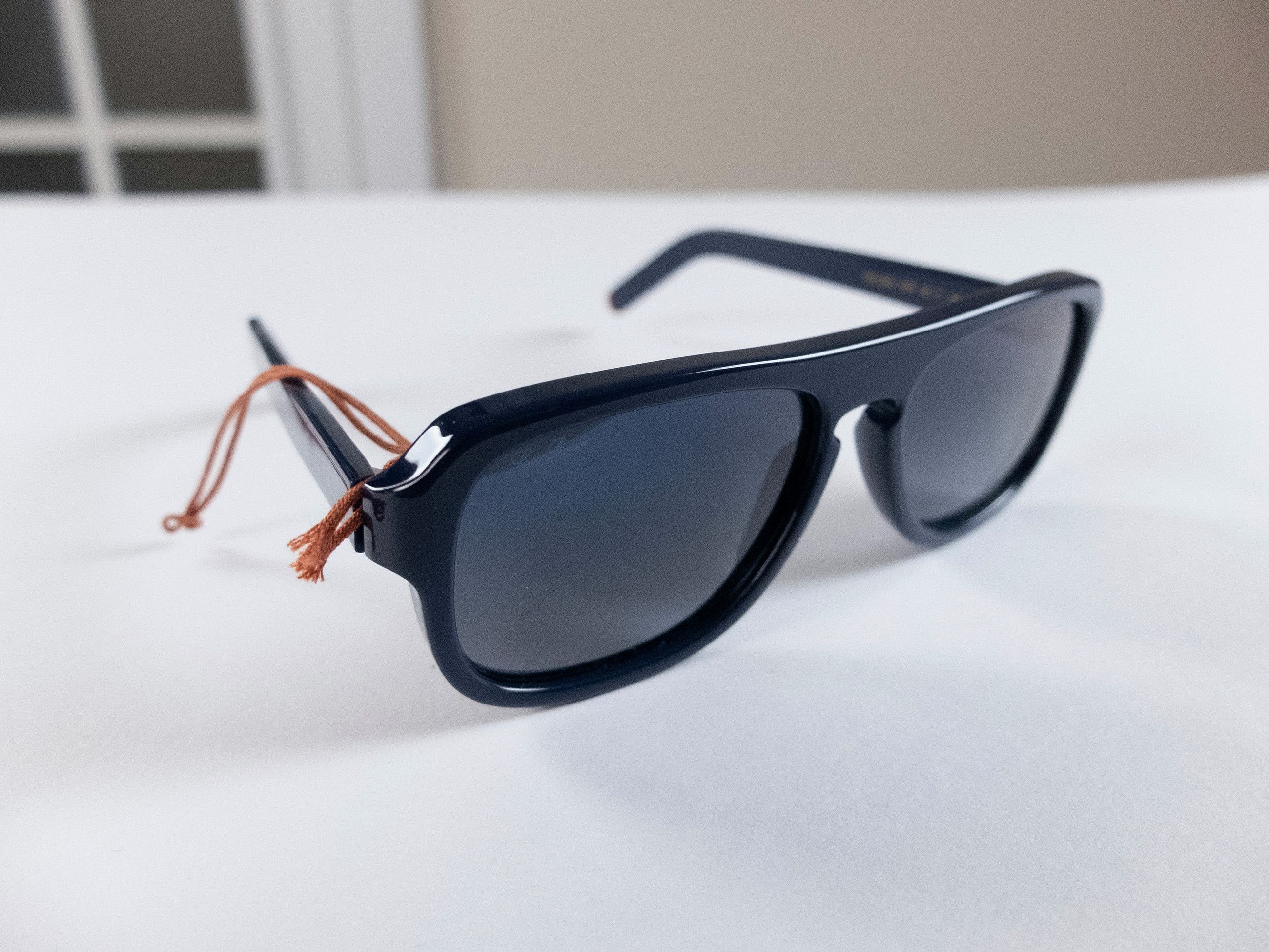 Loro Piana LORO PIANA Andre navy blue rectangle sunglasses FAM2844 Size ONE SIZE - 1 Thumbnail
