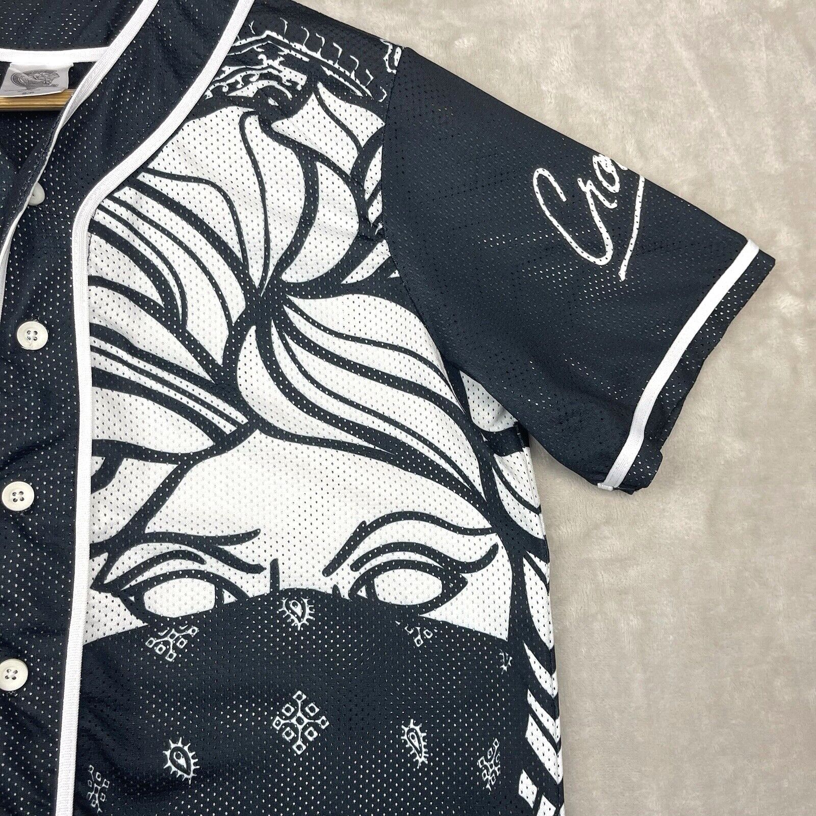 Crooks & Castles Crooks & Castles Medusa Bandana Baseball Jersey Paisley Mesh Size US S / EU 44-46 / 1 - 2 Thumbnail