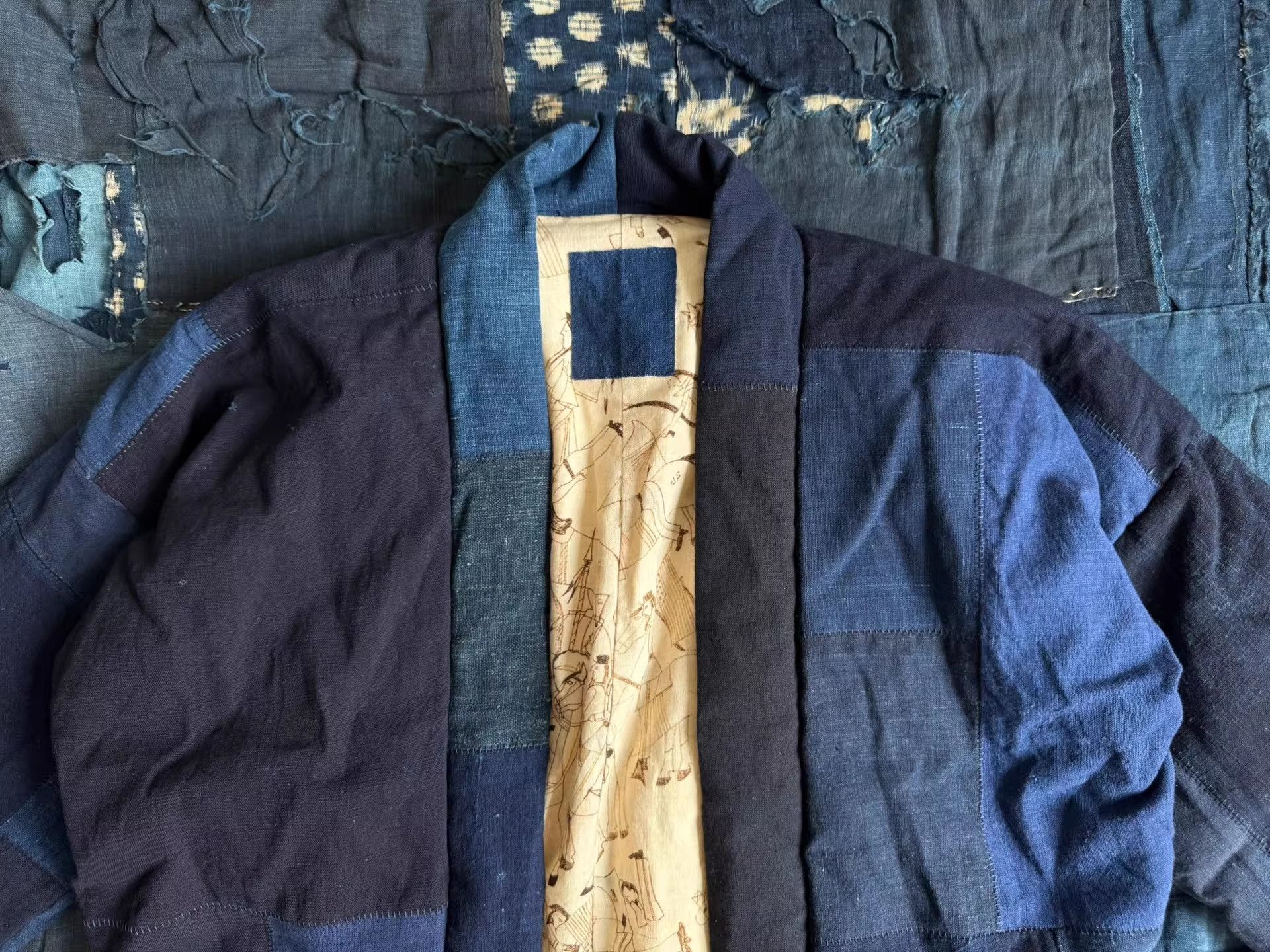 Visvim VISVIM SANJURO KIMONO DOWN INDIGO Size US M / EU 48-50 / 2 - 4 Thumbnail