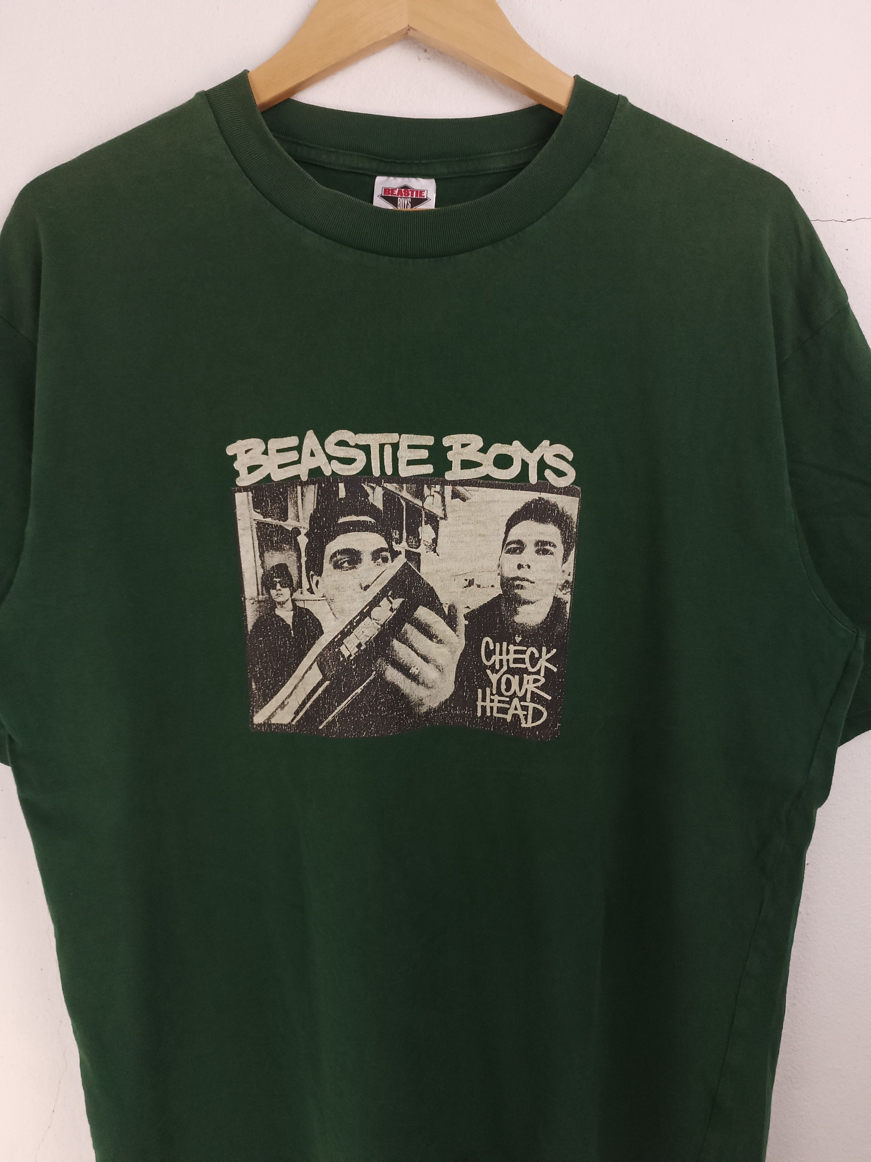 Band Tees VINTAGE BEASTIE BOYS CHECK YOUR HEAD RAP PUNK TEE Size US L / EU 52-54 / 3 - 8 Thumbnail