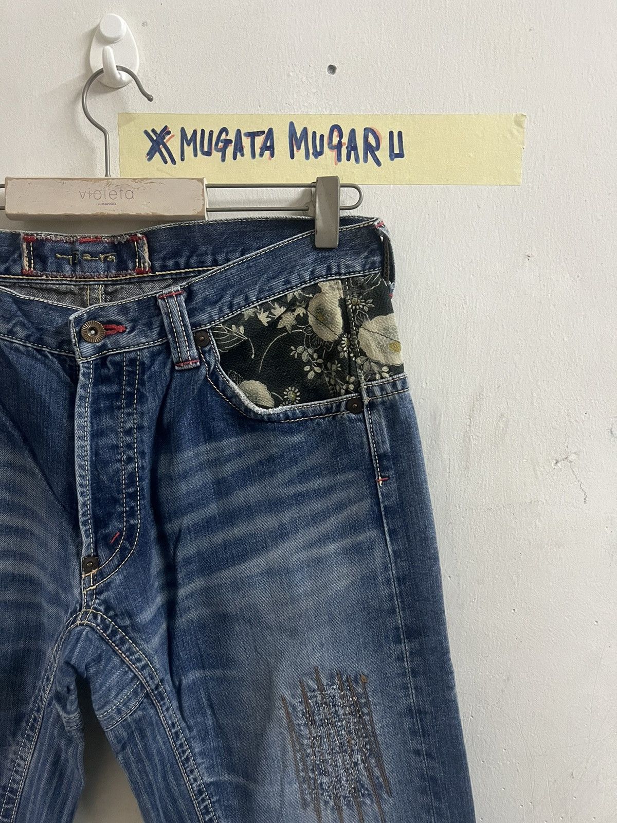Japanese Brand JAPAN BRAND MIRZA DISTRESSED DENIM PANT Size US 32 / EU 48 - 2 Thumbnail