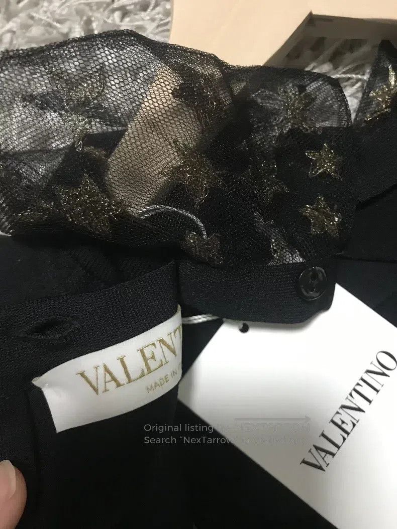 Other Valentino Black star neck dress Size S / US 4 / IT 40 - 5 Thumbnail