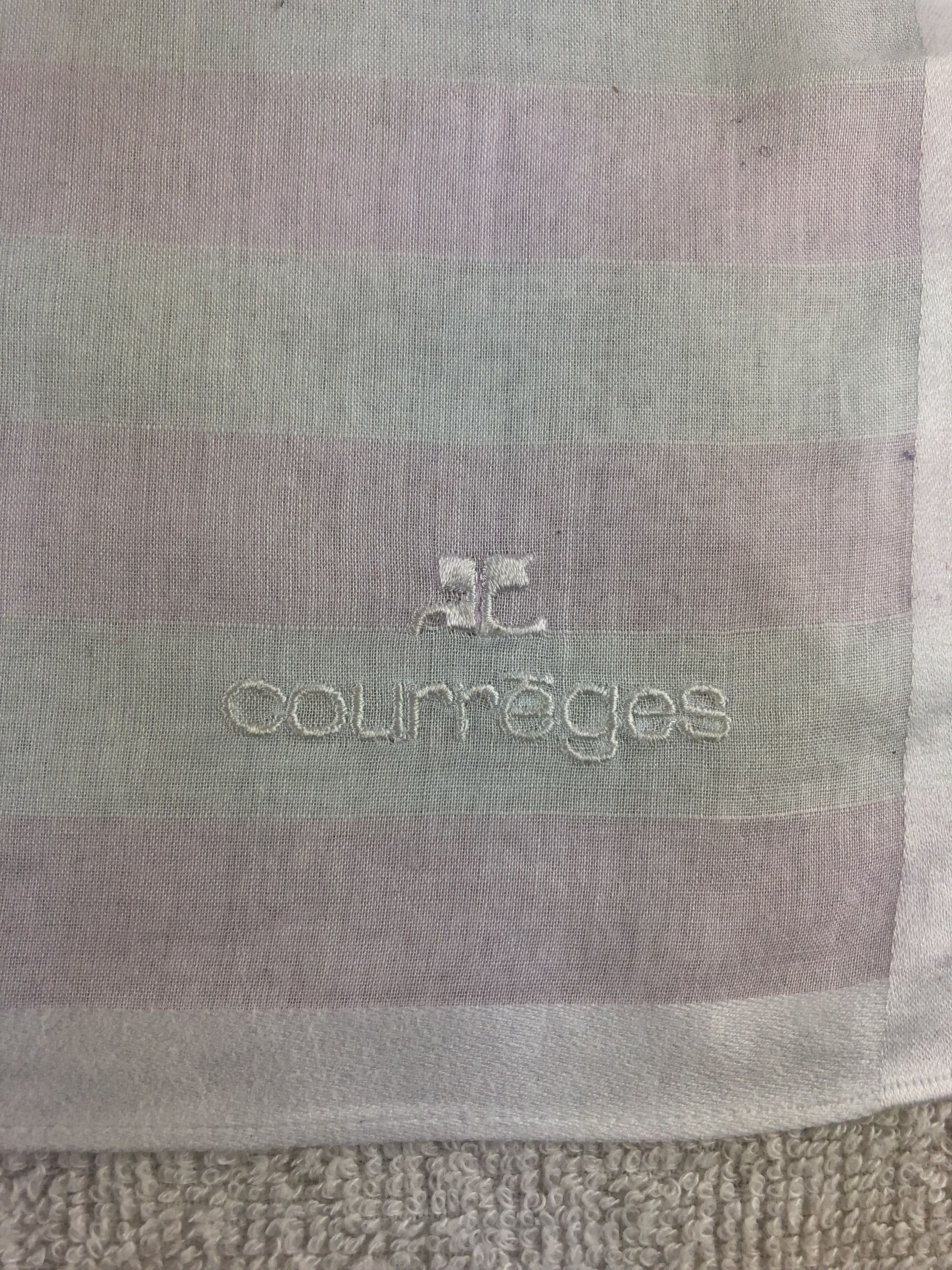 Courreges × Vintage Courreges Handkerchief / Bandana / Neckerchief Size ONE SIZE - 5 Thumbnail