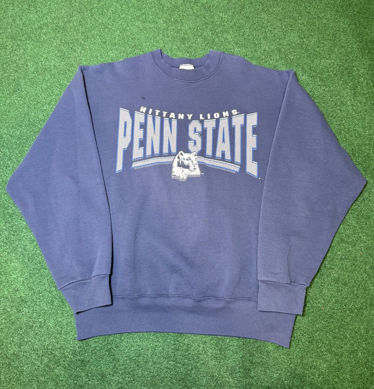 Pro Player × Vintage Vintage 90s Penn State Nittany Lions Collegiate Sweatshirt Size US XL / EU 56 / 4 - 1 Thumbnail