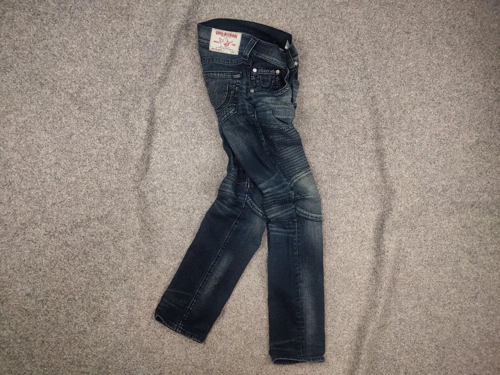 True Religion True Religion moto jeans Faded denim Logo Vintage LGB Y2K Size US 32 / EU 48 - 1 Thumbnail