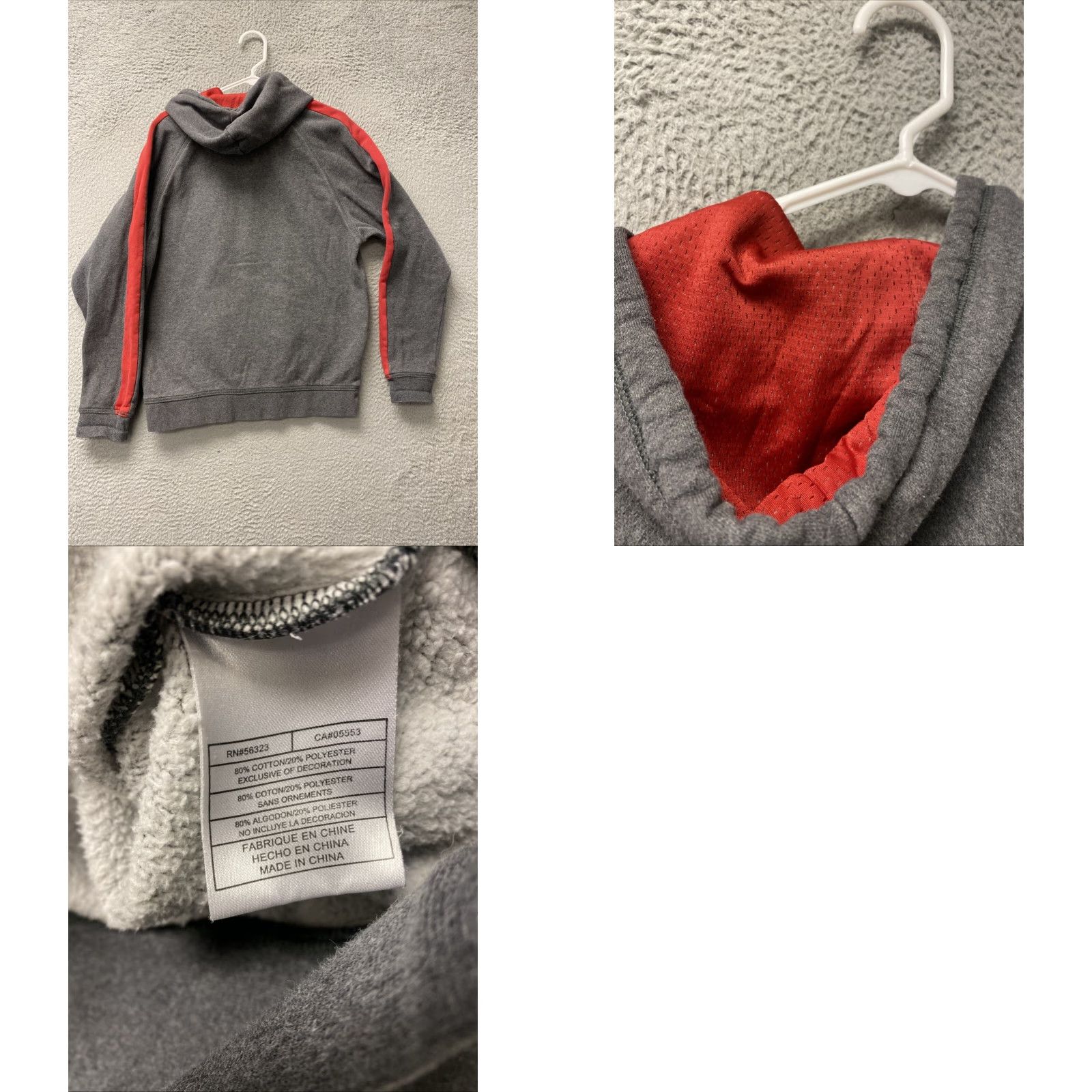 Nike Nike Sportswear Hoodie Mens M Gray Swoosh Fleece Pullover Sweatshirt /43-46 Size US M / EU 48-50 / 2 - 8 Thumbnail