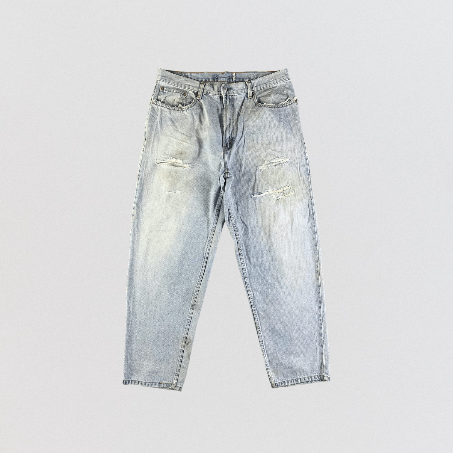 Levi's × Vintage Vintage 90s Light Wash Levis 560 Jeans-JM3498 Size US 37 - 1 Thumbnail