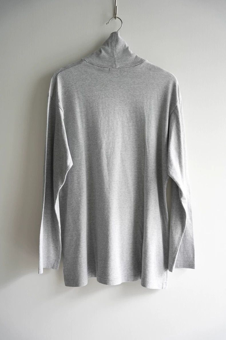 Yohji Yamamoto Yohji Yamamoto Long Sleeve Turtleneck T-Shirt-2508 Size US M / EU 48-50 / 2 - 2 Thumbnail