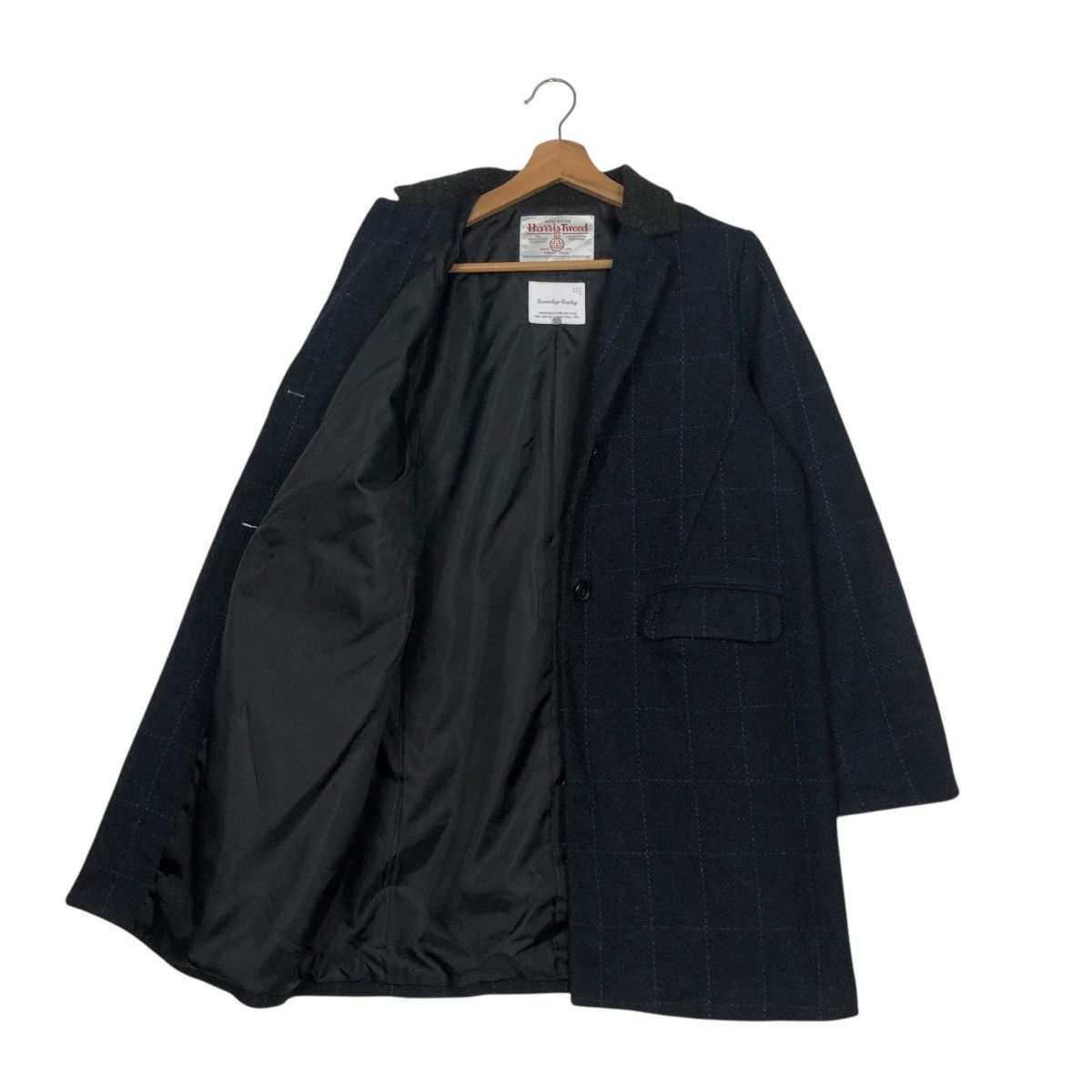 Harris Tweed 🔥VINTAGE WOOL JACKET HARRIS TWEED TARTAN DESIGN Size US L / EU 52-54 / 3 - 13 Thumbnail