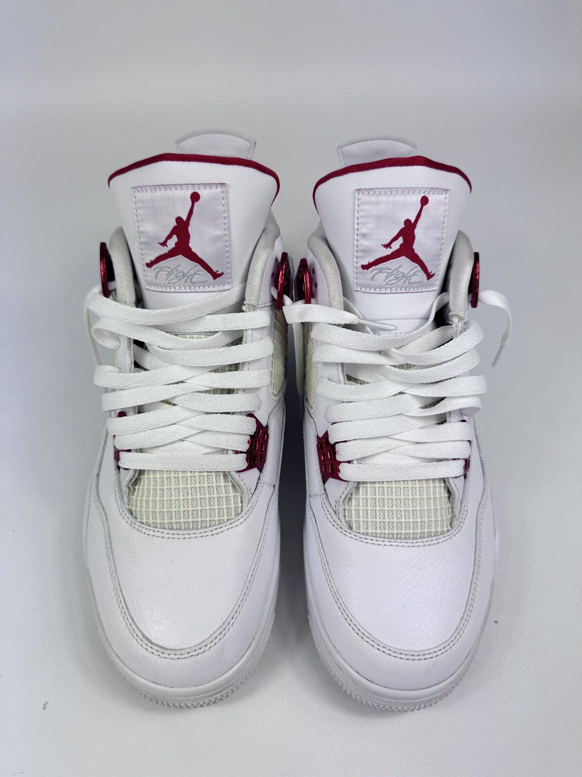 Jordan Brand JORDAN 4 RETRO METALLIC RED SNEAKERS Size US 11.5 / EU 44-45 - 2 Thumbnail
