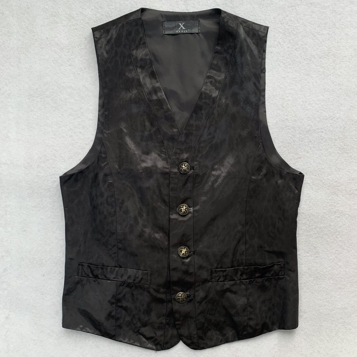 トップス Goa vest sleeveless Parker 00s archive Japanese Brand × Vintage 00s G.O.A Archive Hood Parachute