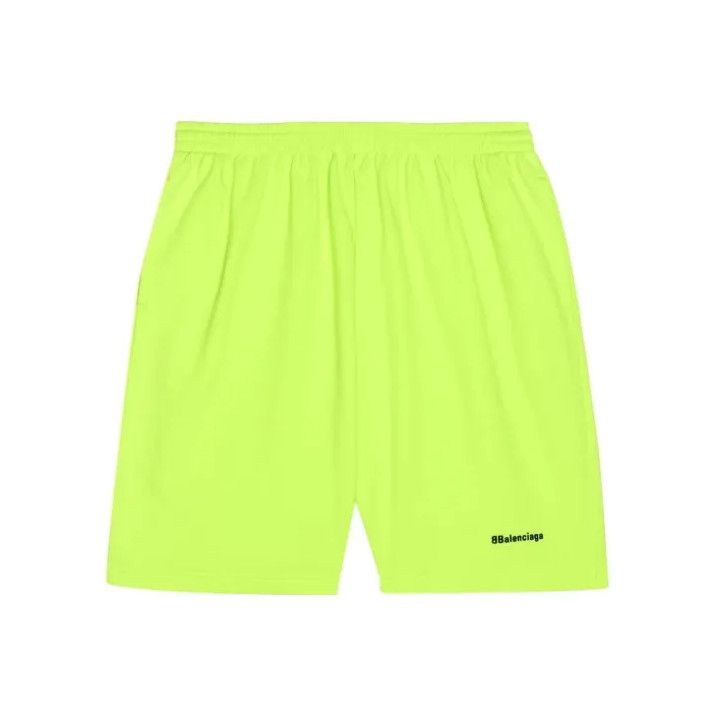 Balenciaga Balenciaga SS23 Solid Logo Pattern Loose Shorts Size US 26 / EU 42 - 1 Thumbnail