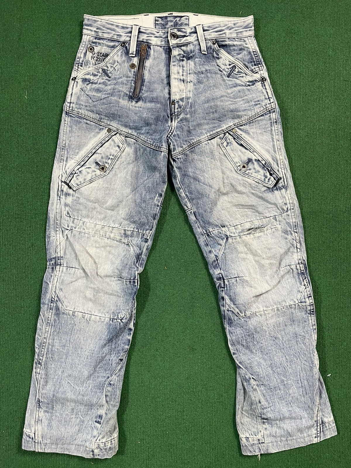 G-Star × If Six Was Nine × Japanese Brand G Star Raw Denim Distressed Look Jeans Size US 31 - 2 Thumbnail