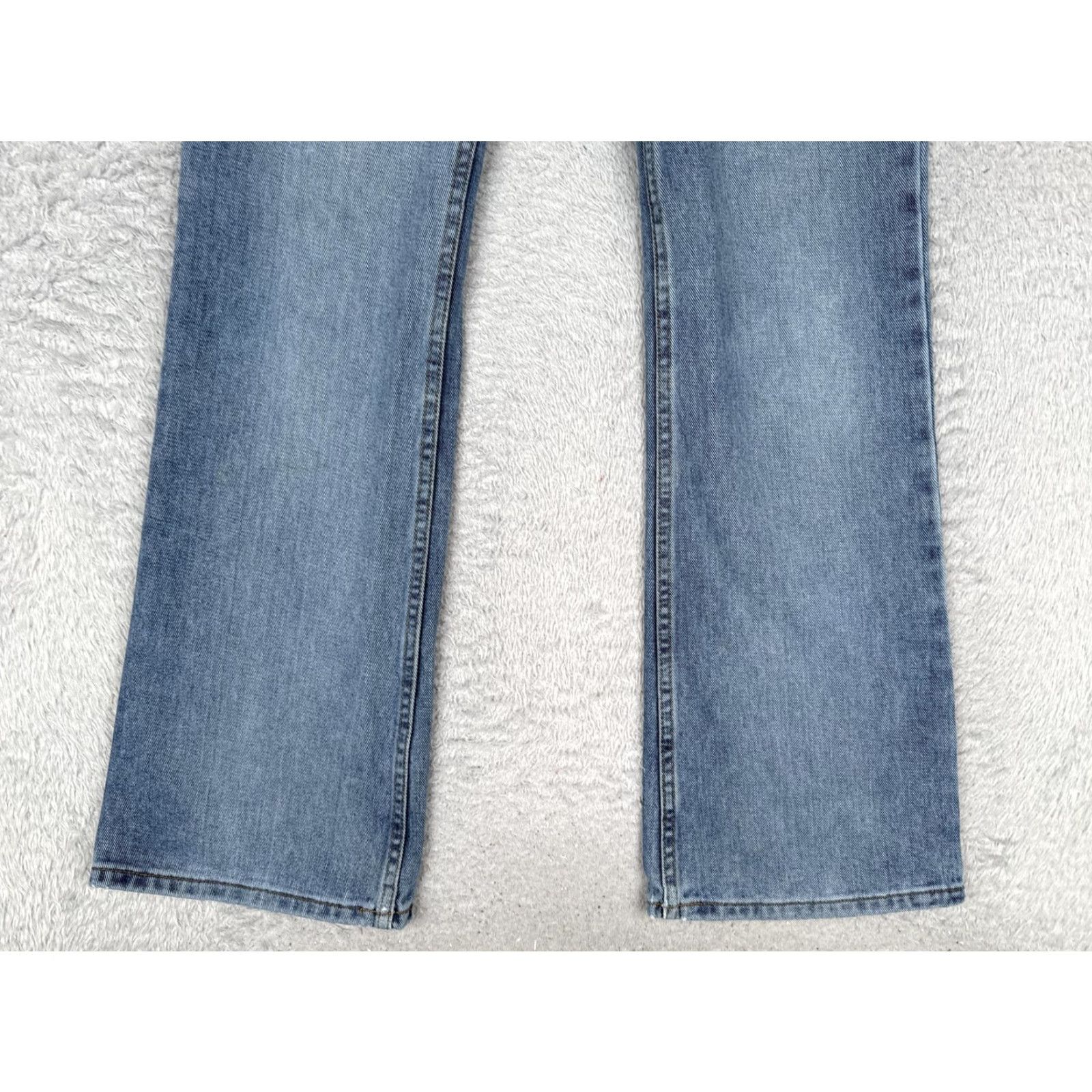 Vintage LEI Jeans Bootcut Juniors 5 Blue Medium Wash Mid Rise 5-Pocket Denim Size 27" / US 4 / IT 40 - 2 Thumbnail
