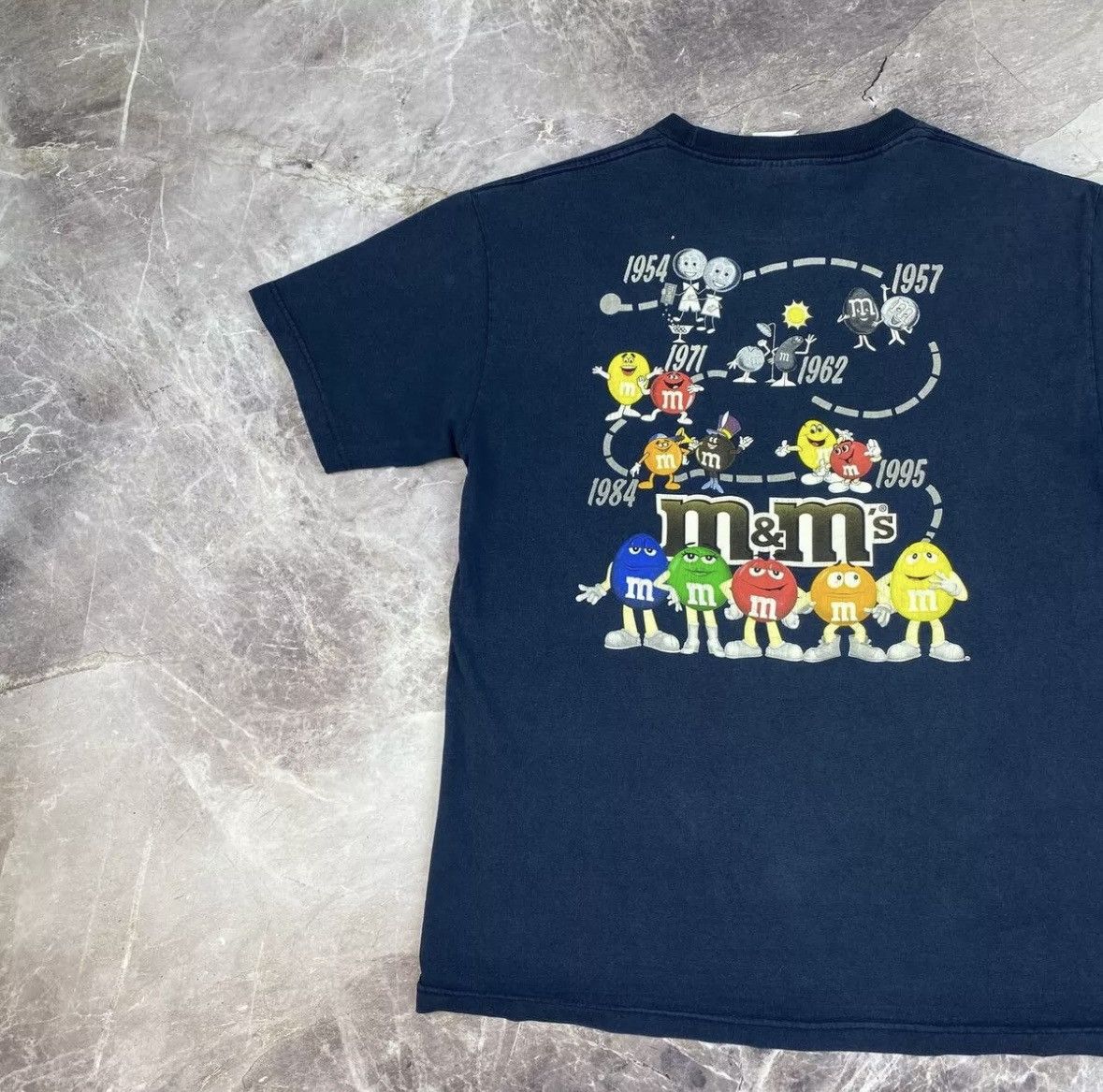 Vintage Vintage M&Ms World T-Shirt Official Merch M&M’s Promo Candy Size US L / EU 52-54 / 3 - 4 Thumbnail