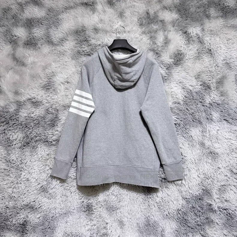 Thom Browne Thom Browne Zip-up Cardigan with Hood Size US XXL / EU 58 / 5 - 2 Thumbnail