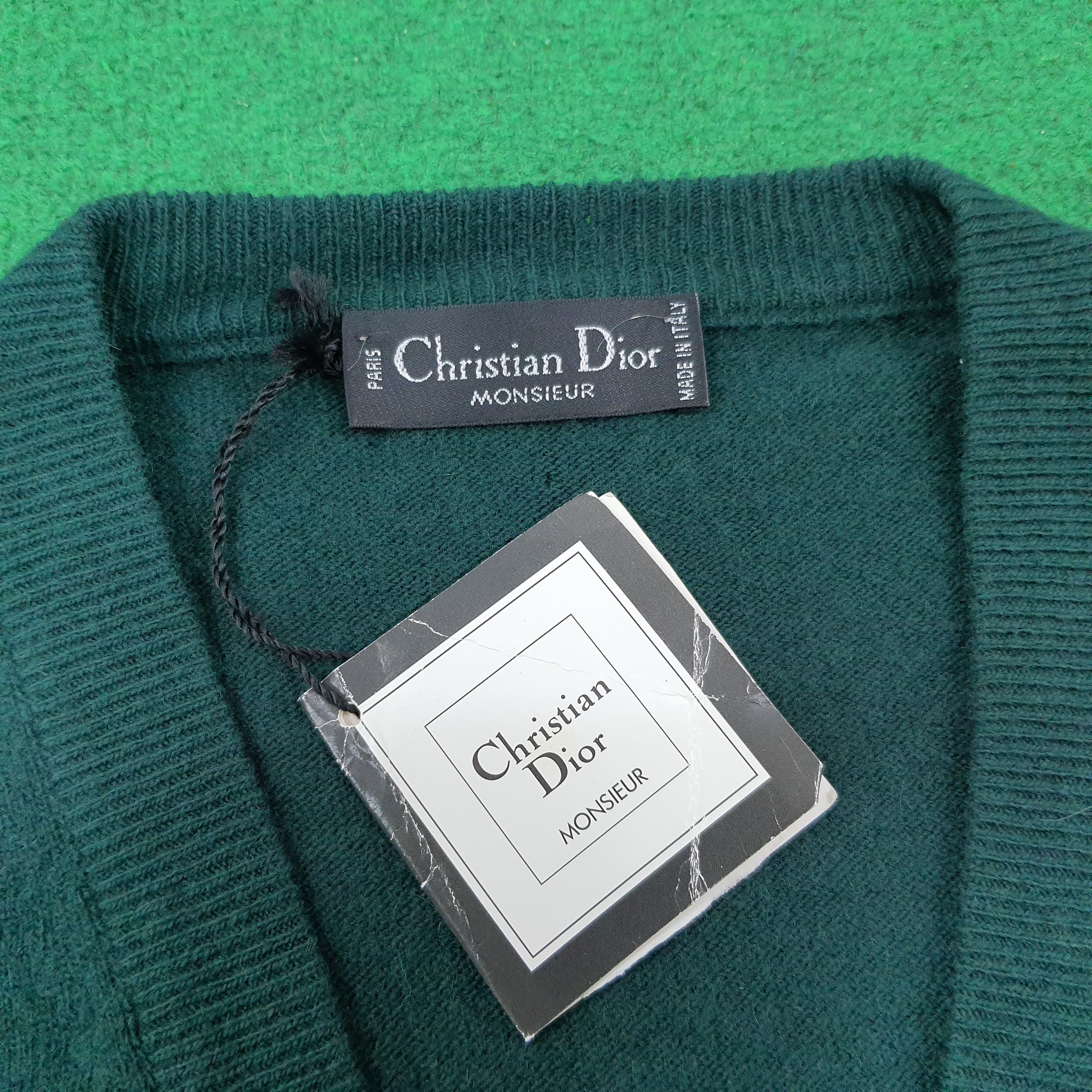 Christian Dior Monsieur Vintage Christian Dior Monsieur Designer Pullover C242N21 Size US L / EU 52-54 / 3 - 5 Thumbnail