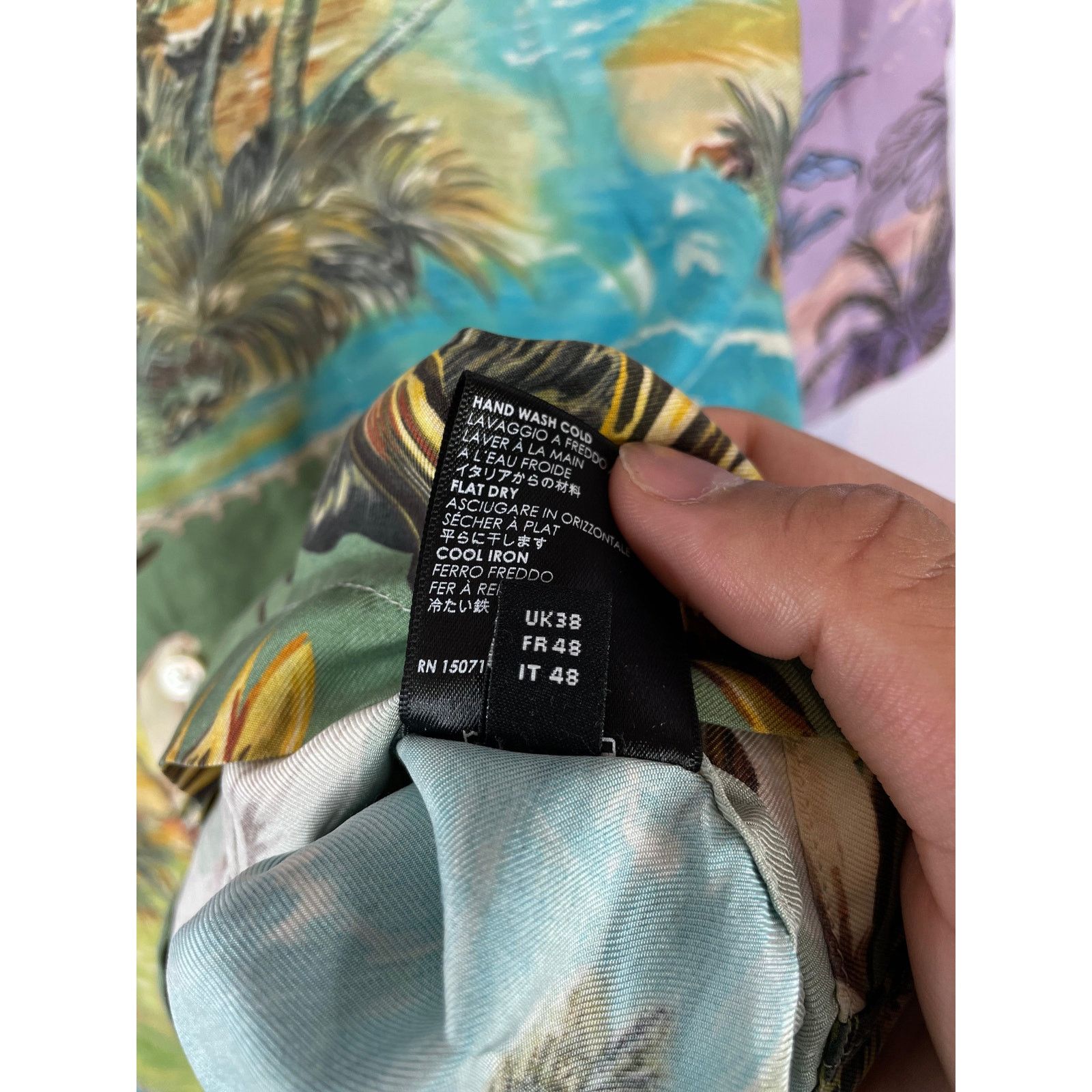 Amiri Amiri Silk Floral Vacation Shirt Used Medium Size US M / EU 48-50 / 2 - 4 Thumbnail