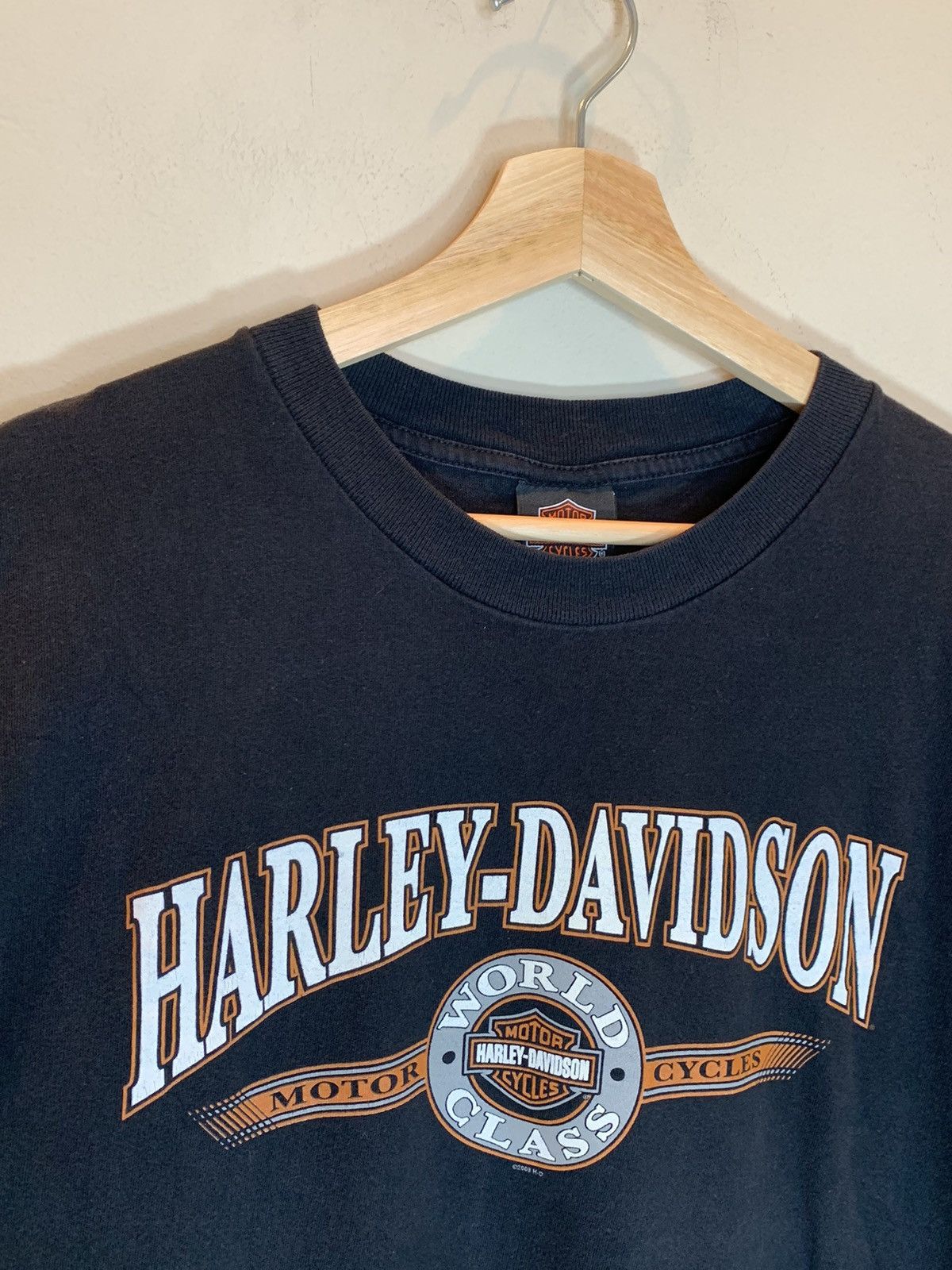 Harley Davidson *RARE* Vintage Harley Davidson Eagle’s Nest USA-Made T-Shirt Size US XL / EU 56 / 4 - 4 Thumbnail