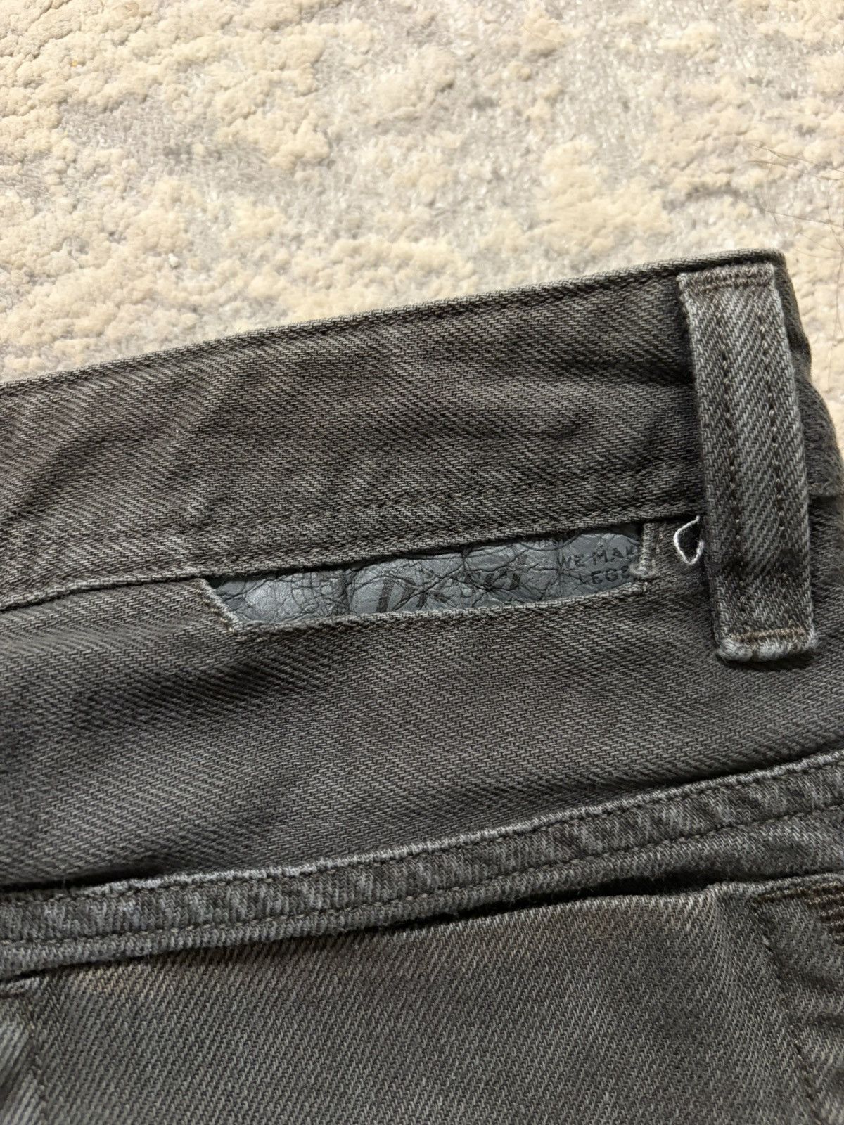 Diesel Diesel - Safado Straight Jeans Wash 008QU Grey Size US 31 - 7 Thumbnail