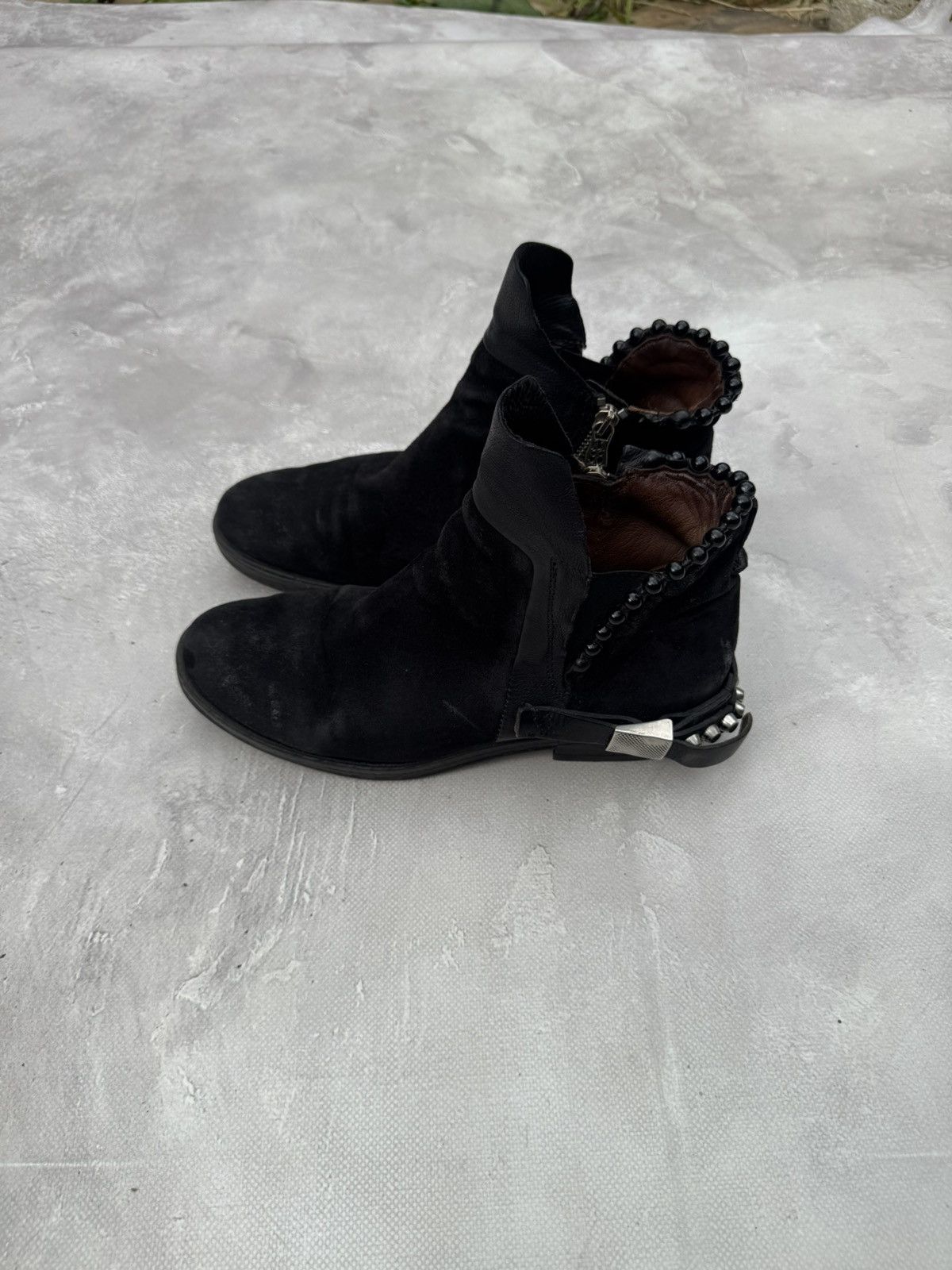 A.S.98 Vintage Airsteps AS98 Avant-garde Suede&Leather Boot Size US 9 / IT 39 - 2 Thumbnail