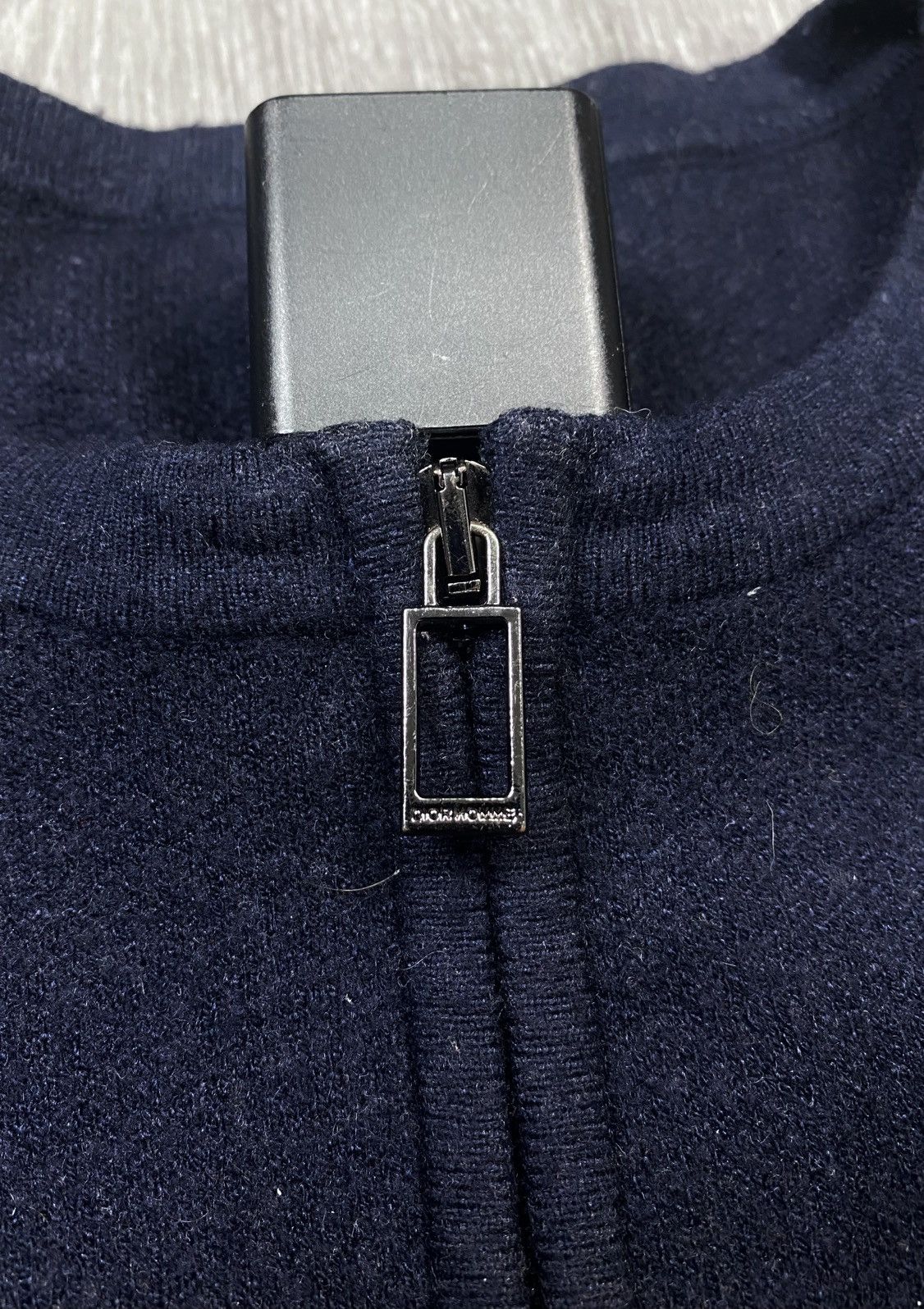 Dior Christian Dior Homme Bottom Drawstring Zip Sweater Archival Size US M / EU 48-50 / 2 - 14 Thumbnail
