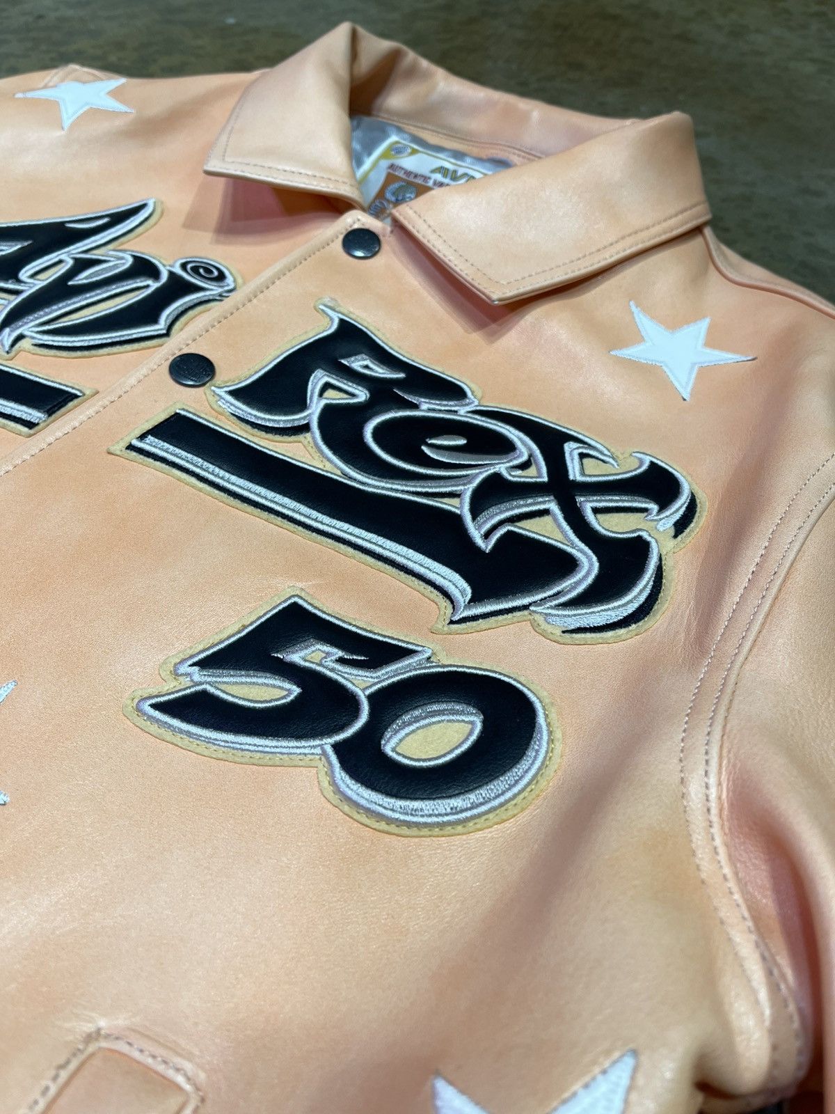 Avirex × HELLSTAR HELLSTAR x AVIREX 50th anniversary Leather Jacket Size US L / EU 52-54 / 3 - 5 Thumbnail