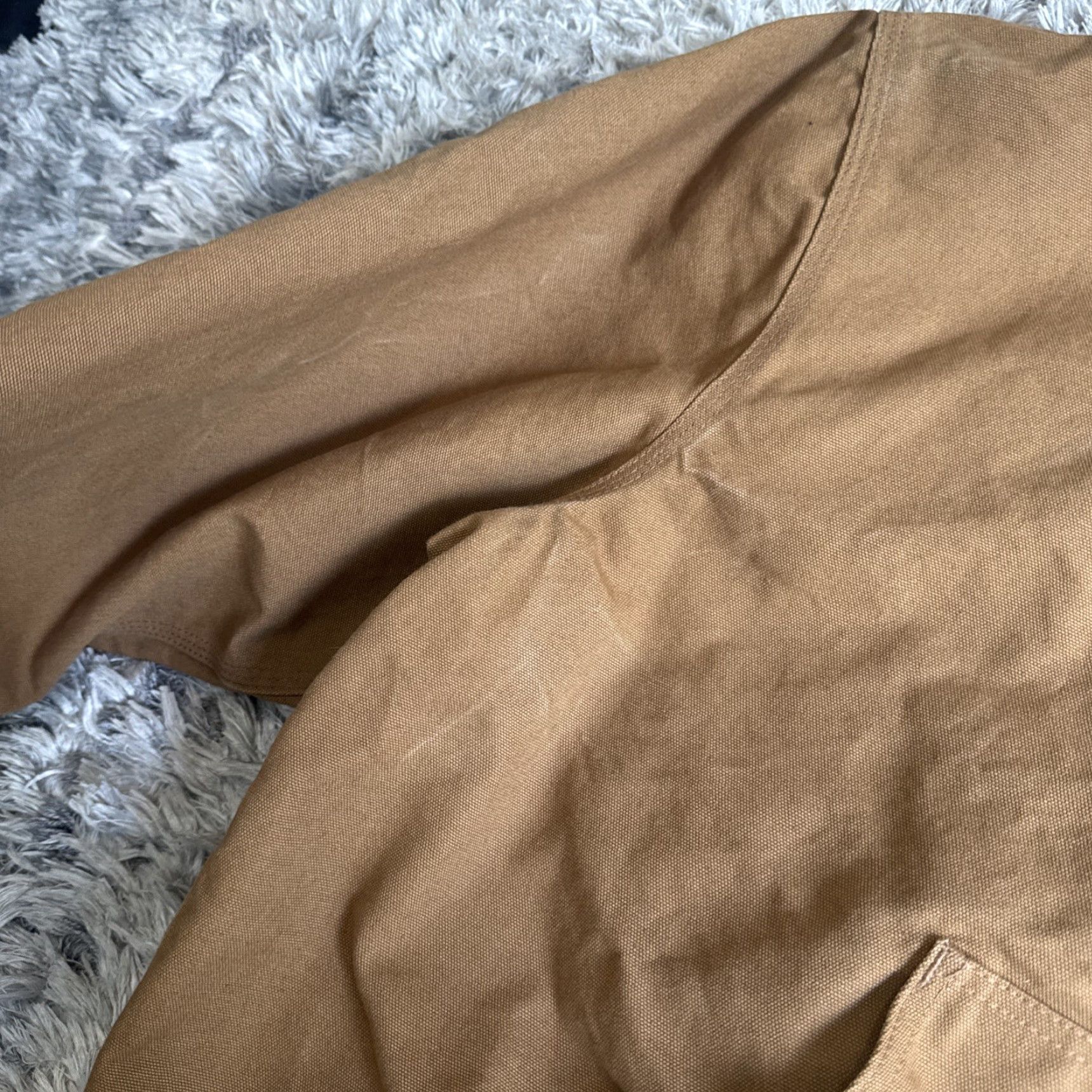 Carhartt VINTAGE Carhartt JR106 Workwear Jacket Full Zip-Up Brown 90s 2XL Mens Size US XXL / EU 58 / 5 - 4 Thumbnail