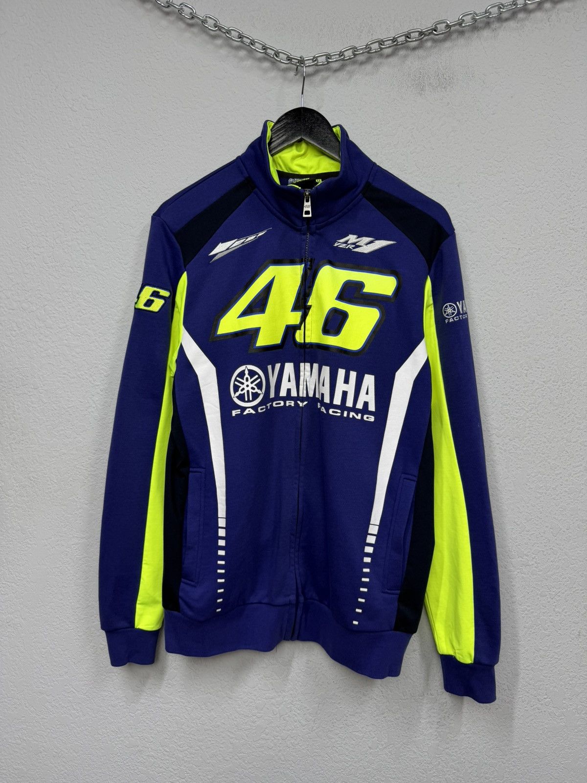 Yamaha Vintage Yamaha Factory Racing Valentino Rossi 46 Sweatshirt Size US M / EU 48-50 / 2 - 1 Thumbnail