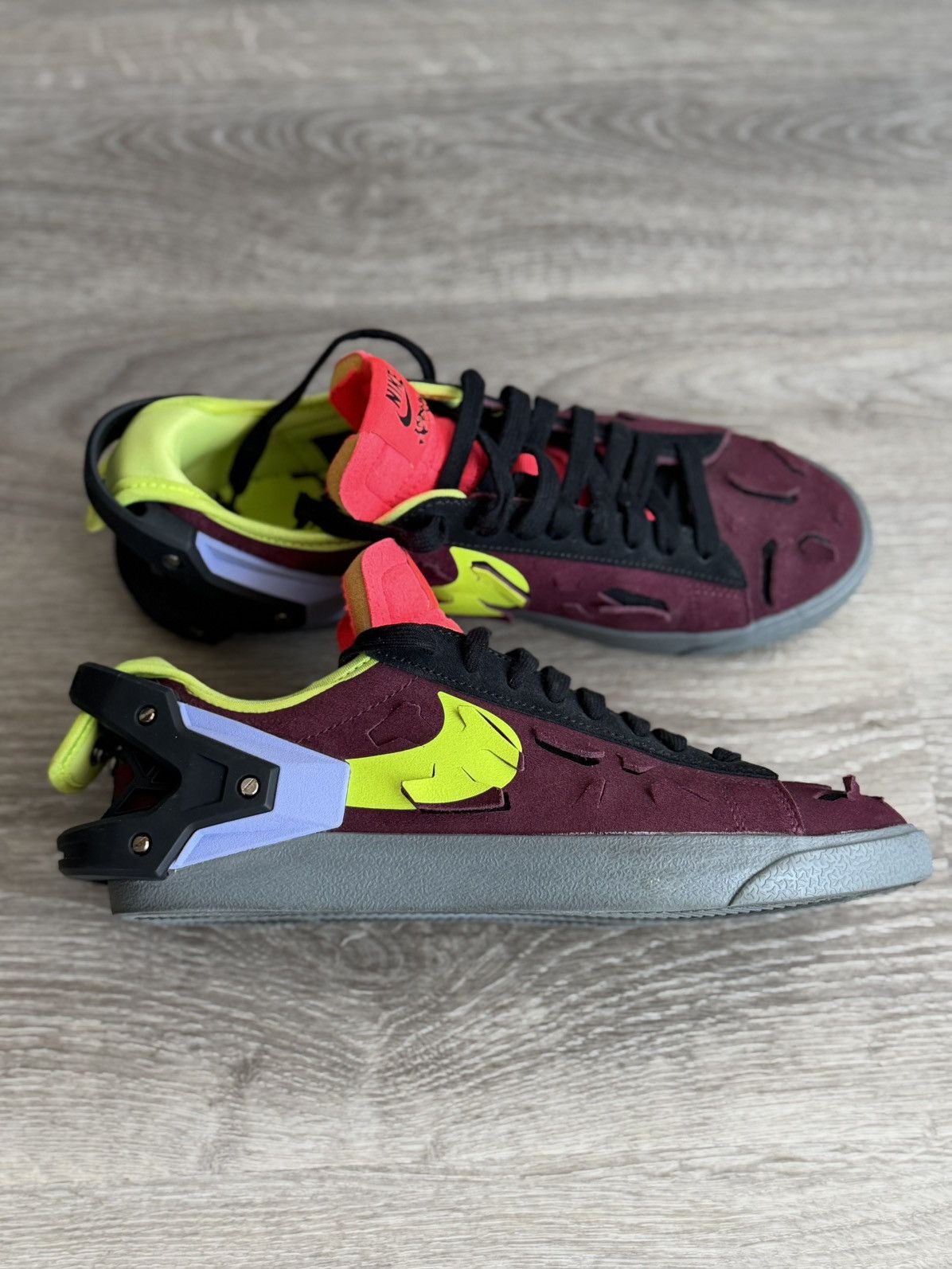 Acronym × Nike ACRONYM x Nike Blazer Low ‘Night Maroon’ Size 7.5 Size US 7.5 / EU 40-41 - 2 Thumbnail