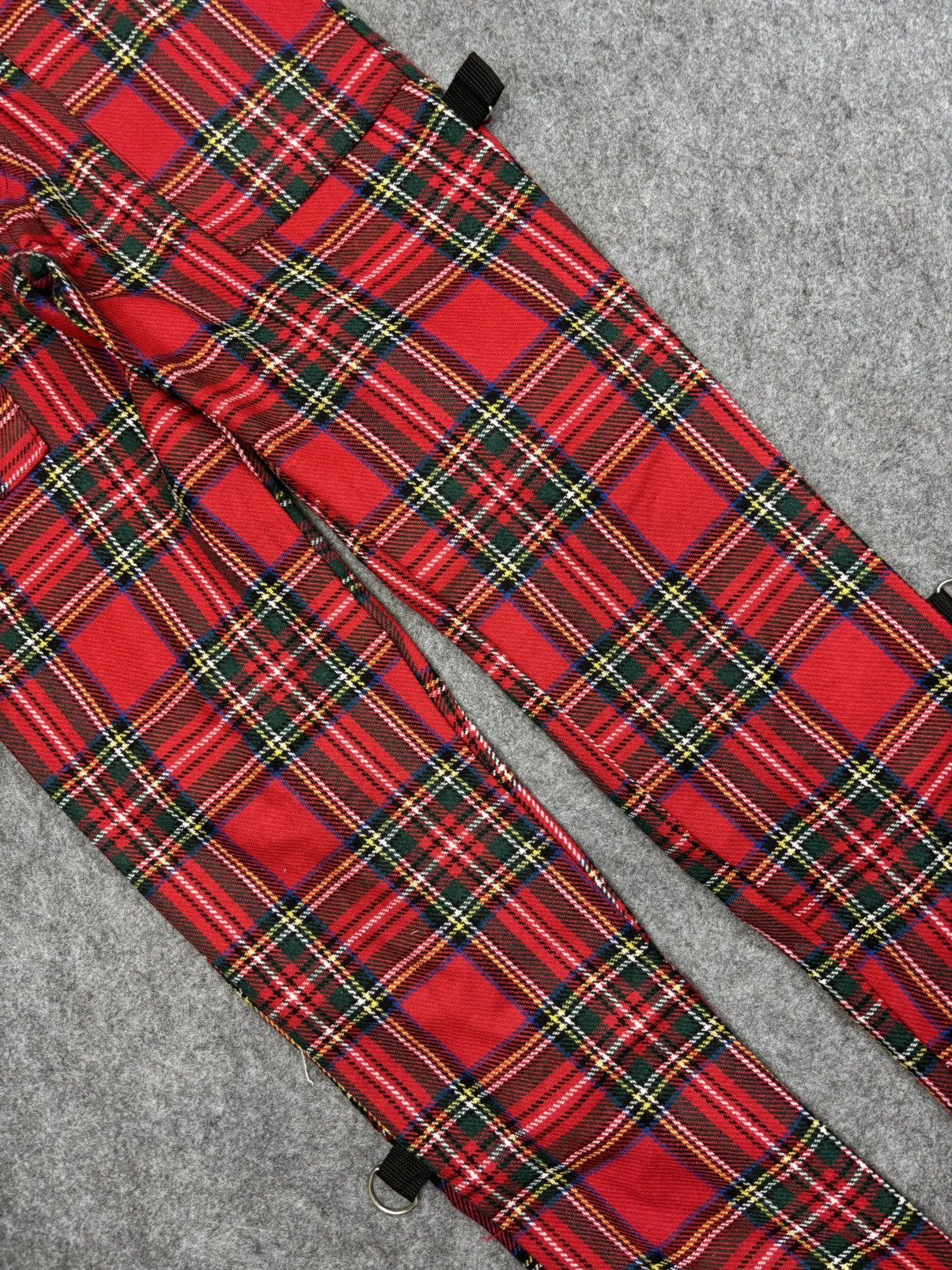 Seditionaries 💥Seditionaries💥Tiger Punk Lace Up Tartan Pant F764 Size US 30 / EU 46 - 10 Thumbnail