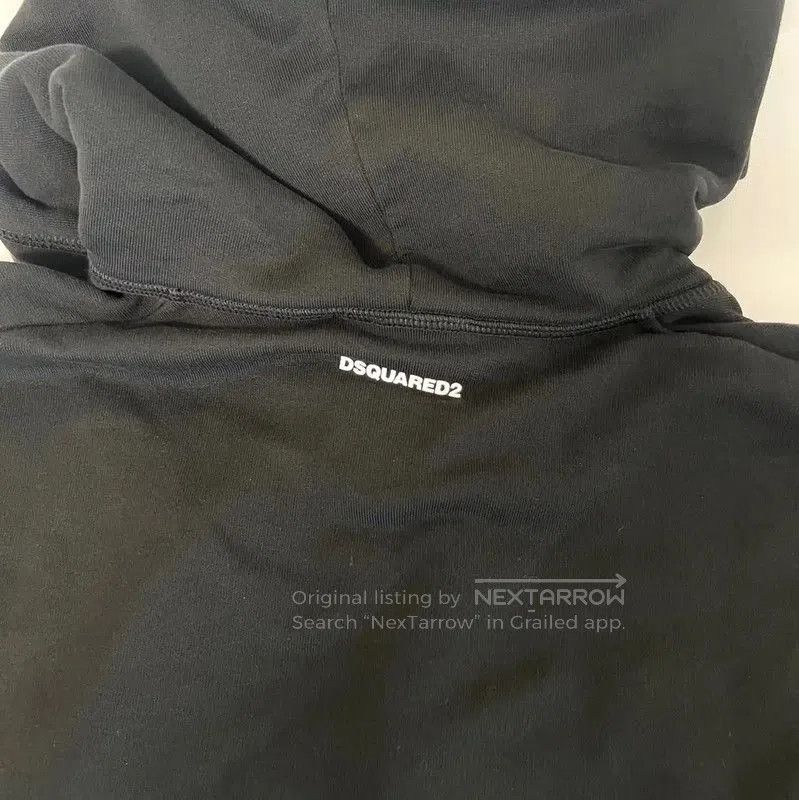 Dsquared2 DSQUARED2 Black Cotton Men's Hoodie . Size US M / EU 48-50 / 2 - 6 Thumbnail