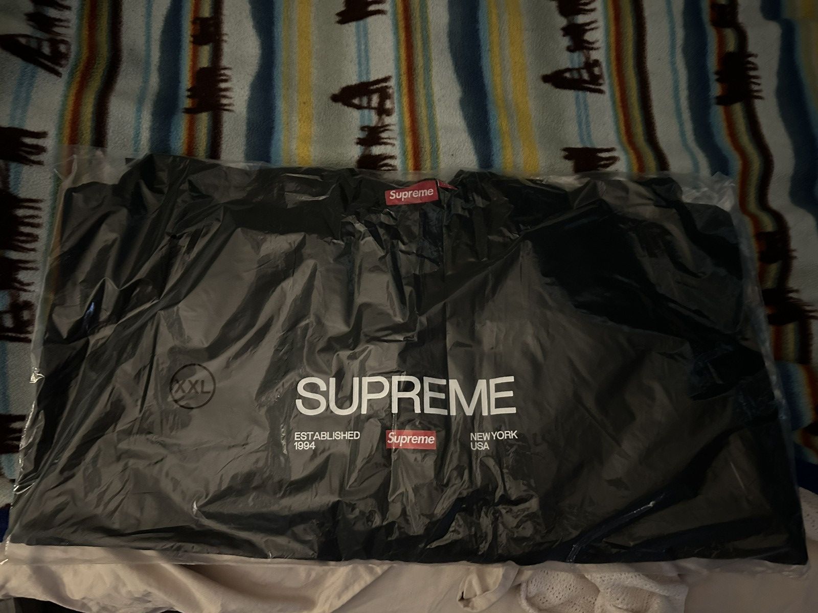 image of Supreme Established Crewneck Sweatshirt in Black, Men's (Size 2XL)