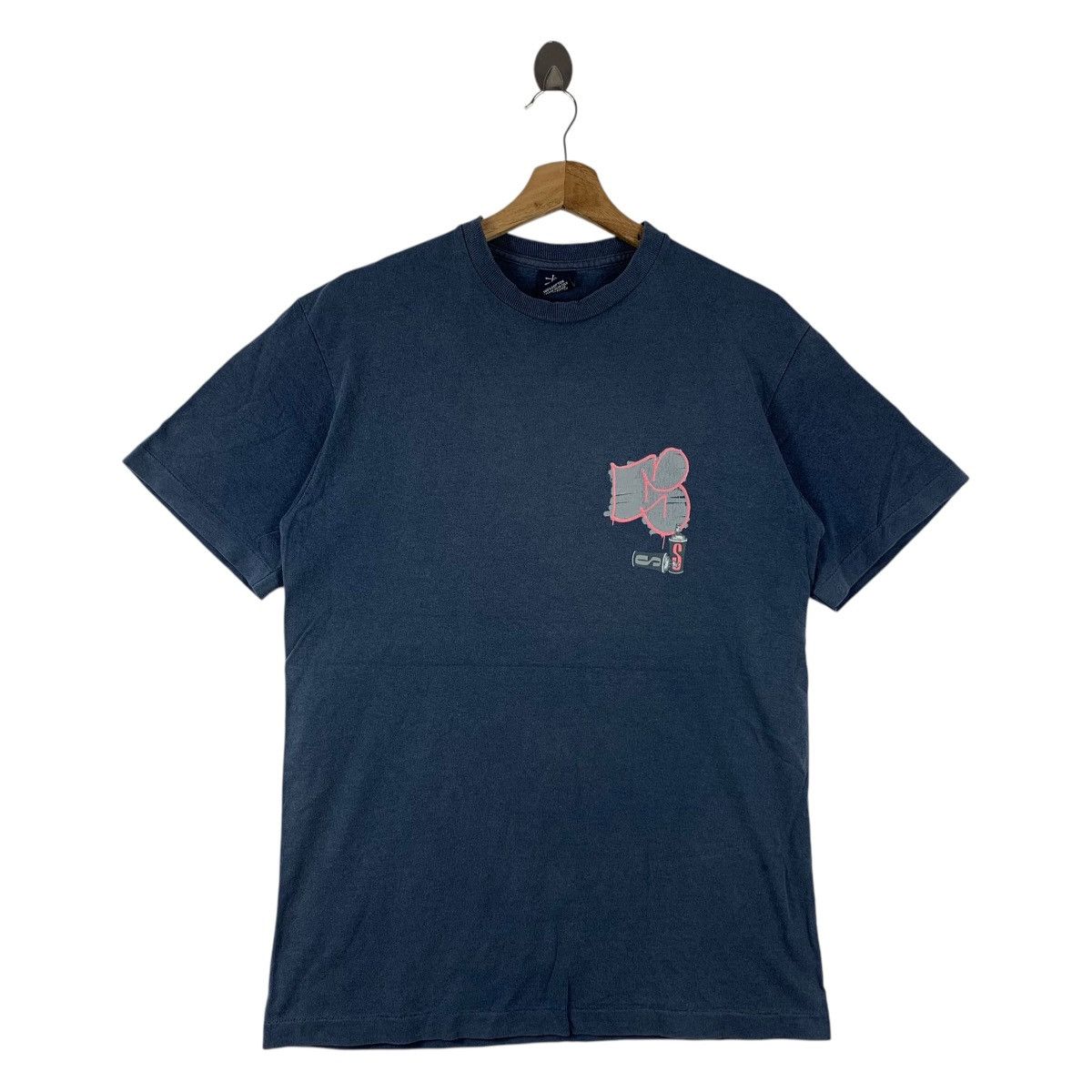 Stussy Vintage 90s Stüssy T-Shirt Graffiti Spray Can Graphic Size US M / EU 48-50 / 2 - 2 Thumbnail