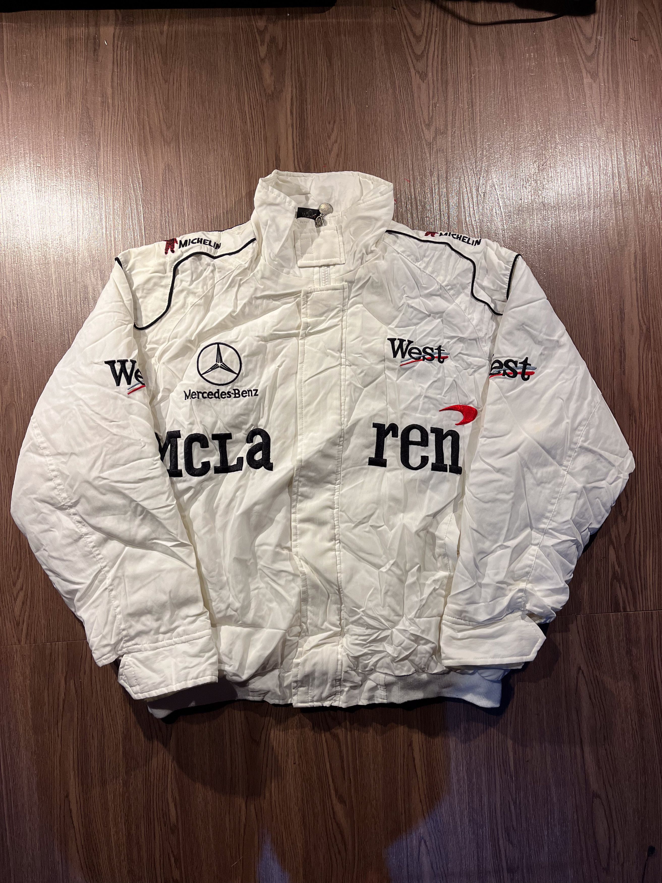 Mercedes-Benz Mercedes-Benz McLaren F1 Team Racing Jacket | Grailed